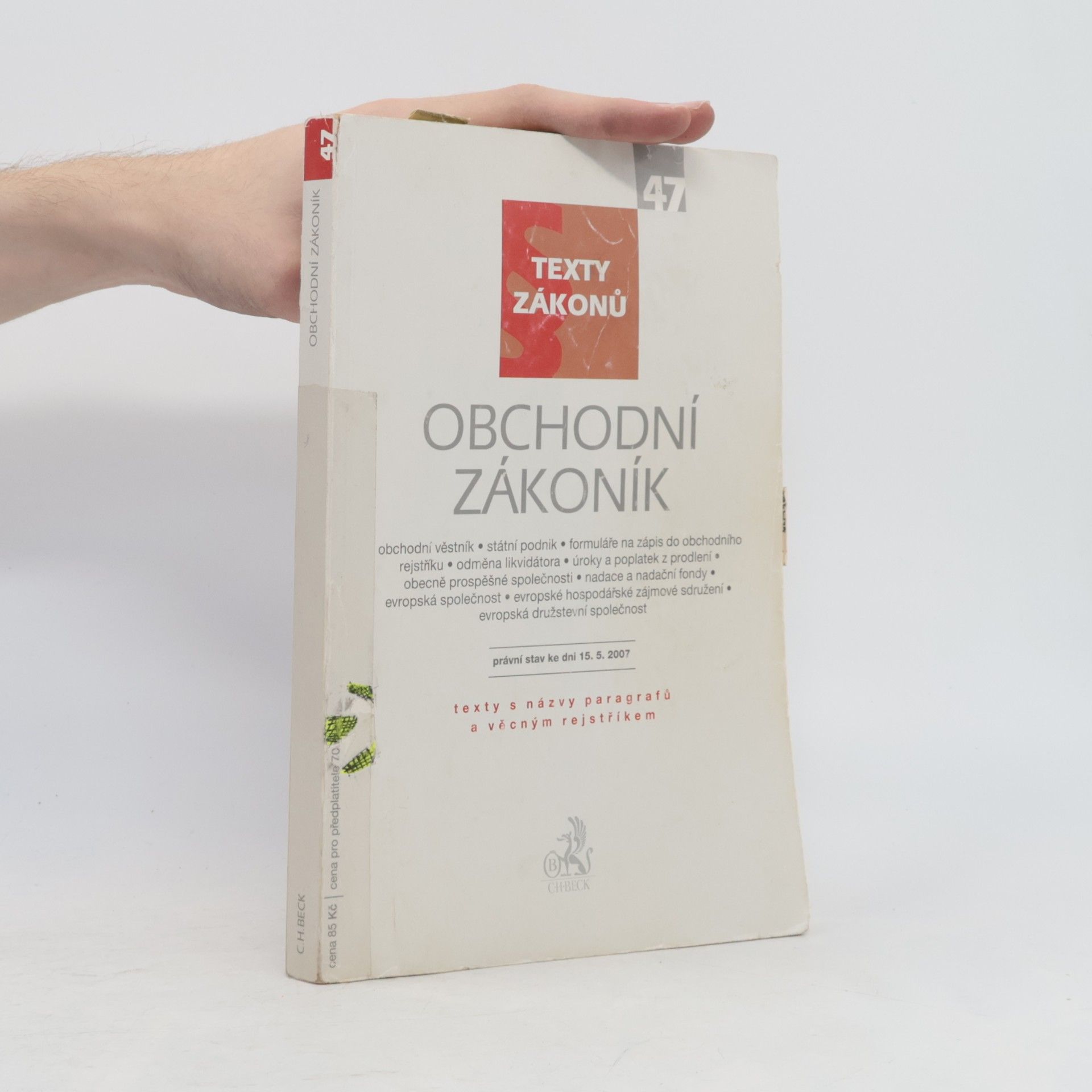 Autorenkollektiv Obchodní zákoník 47