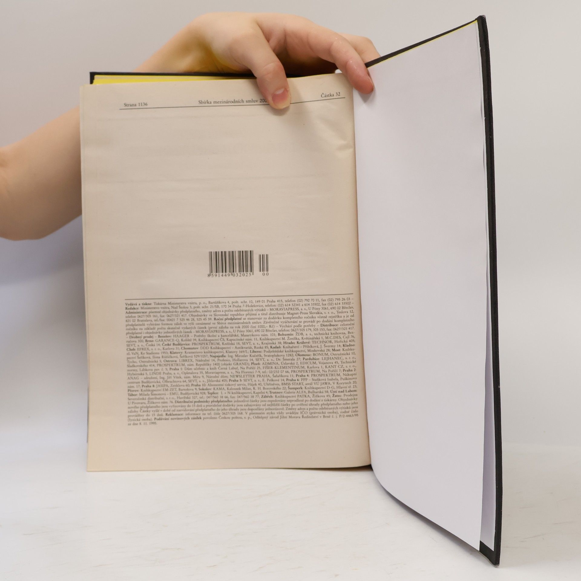 Autores varios Sbírka mezinárodních smluv 2000. č. 1-65
