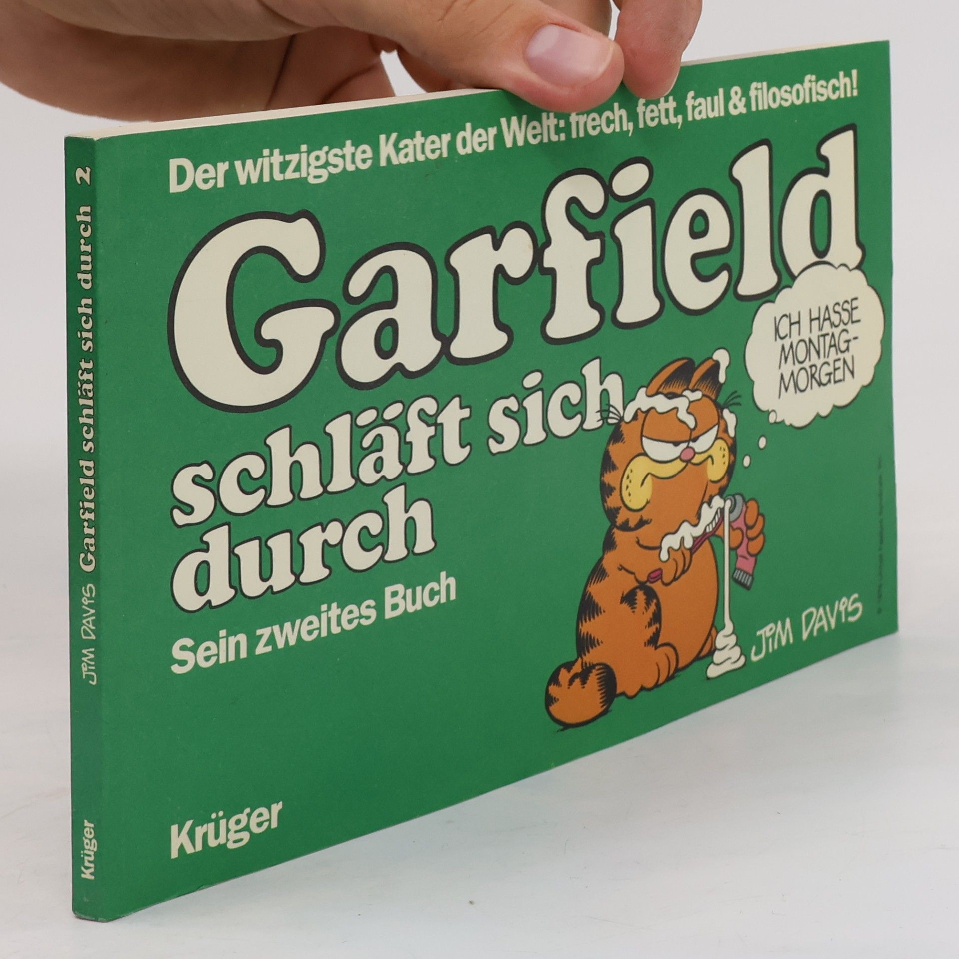 Jim Davis Garfield schläft sich durch