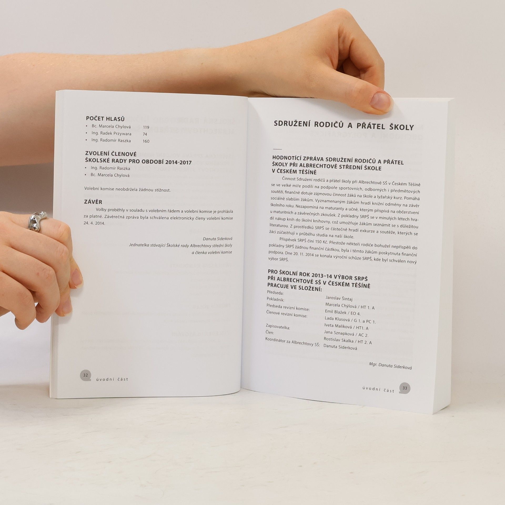 Autores varios Albrechtova Střední škola Český Těšín Výroční zpráva 2013-2014