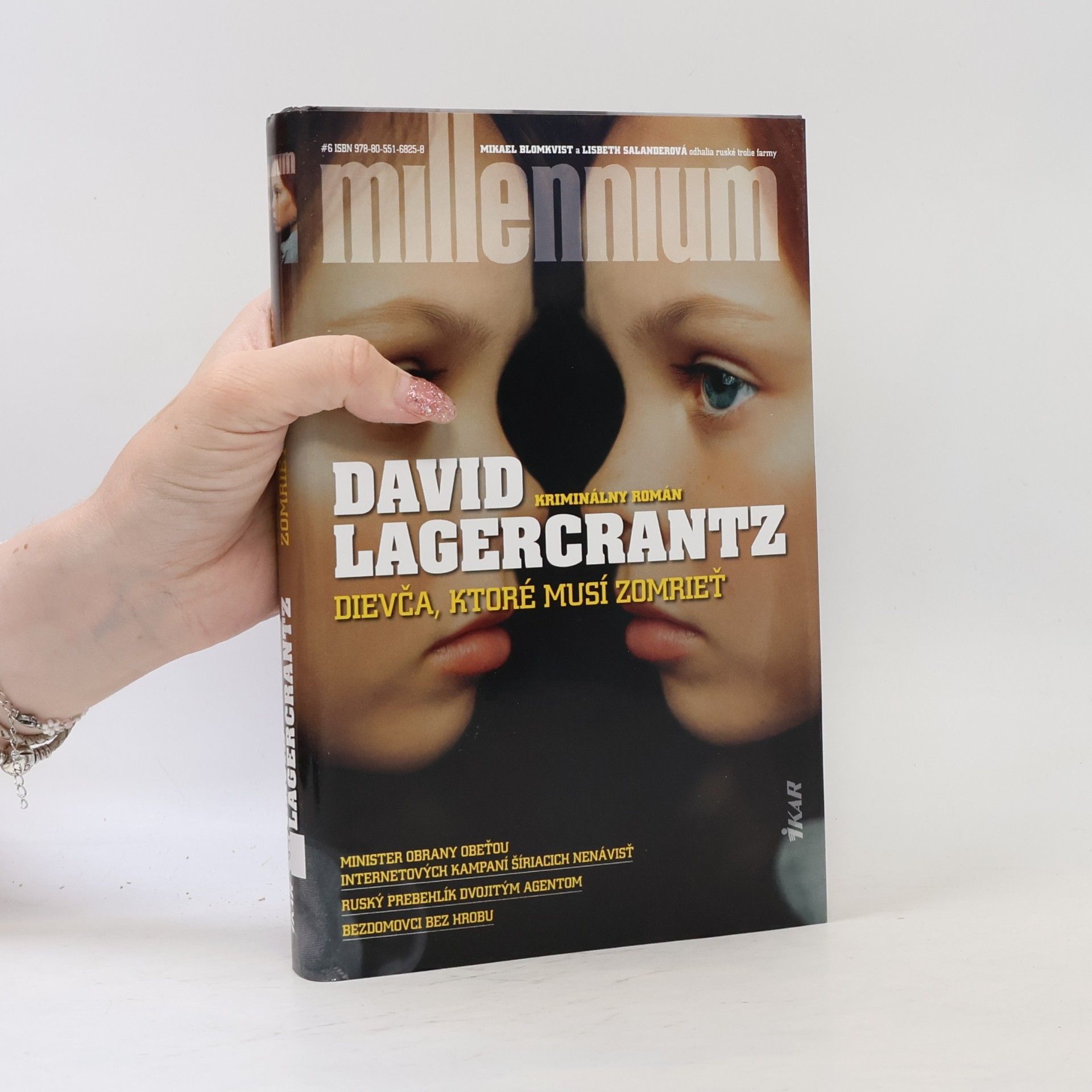 David Lagercrantz Dievča, ktoré musí zomrieť
