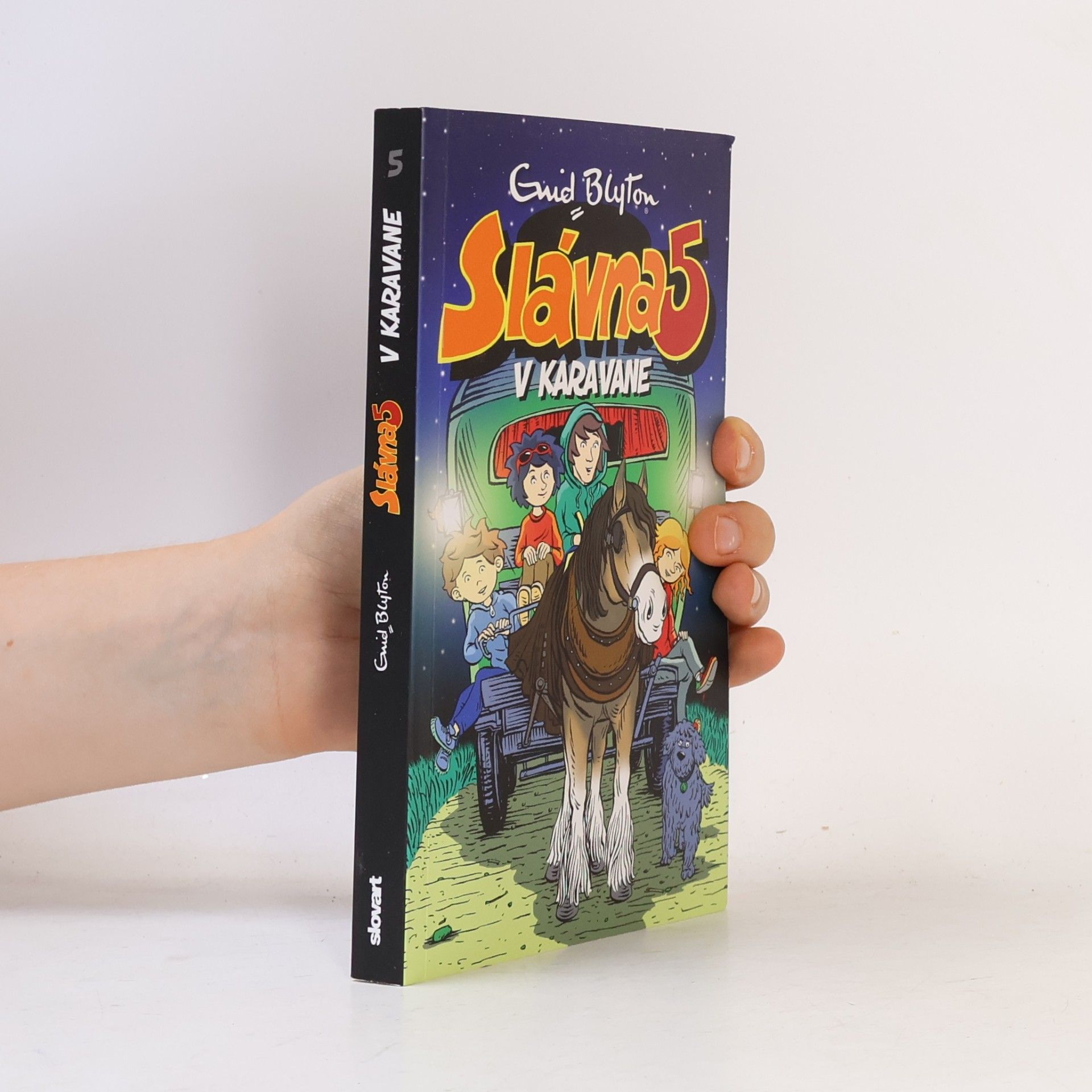 Enid Blyton Slávna 5 v karavane