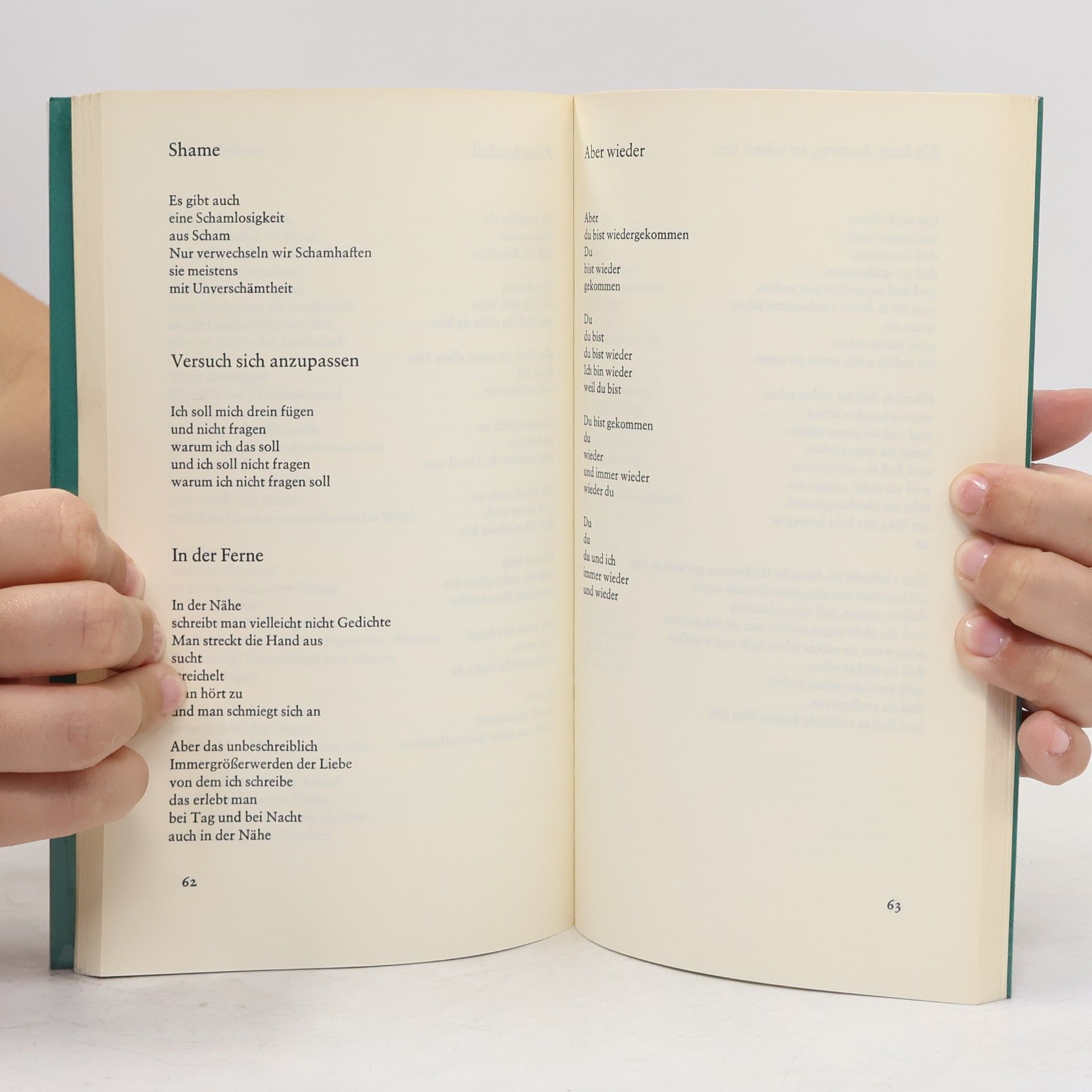 Erich Fried Liebesgedichte