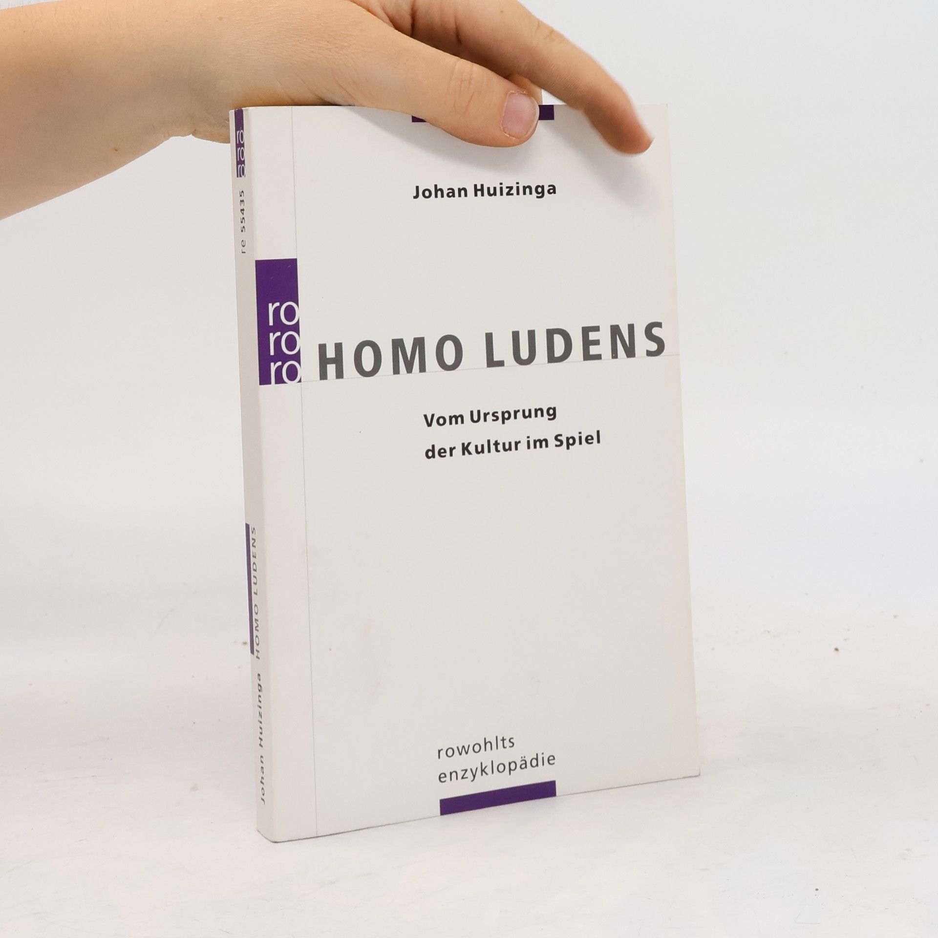 Johan Huizinga Homo ludens