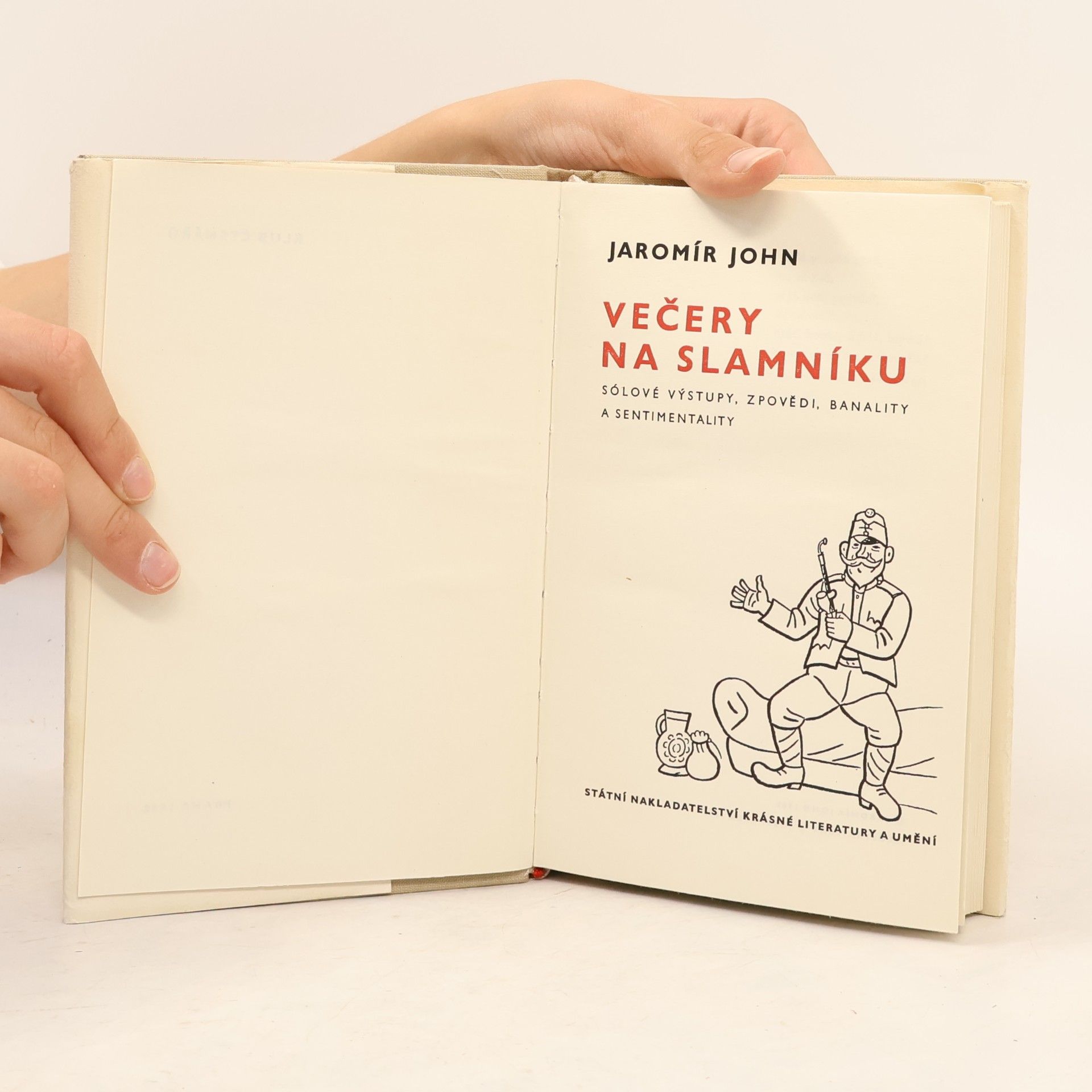 Jaromír John Večery na slamníku