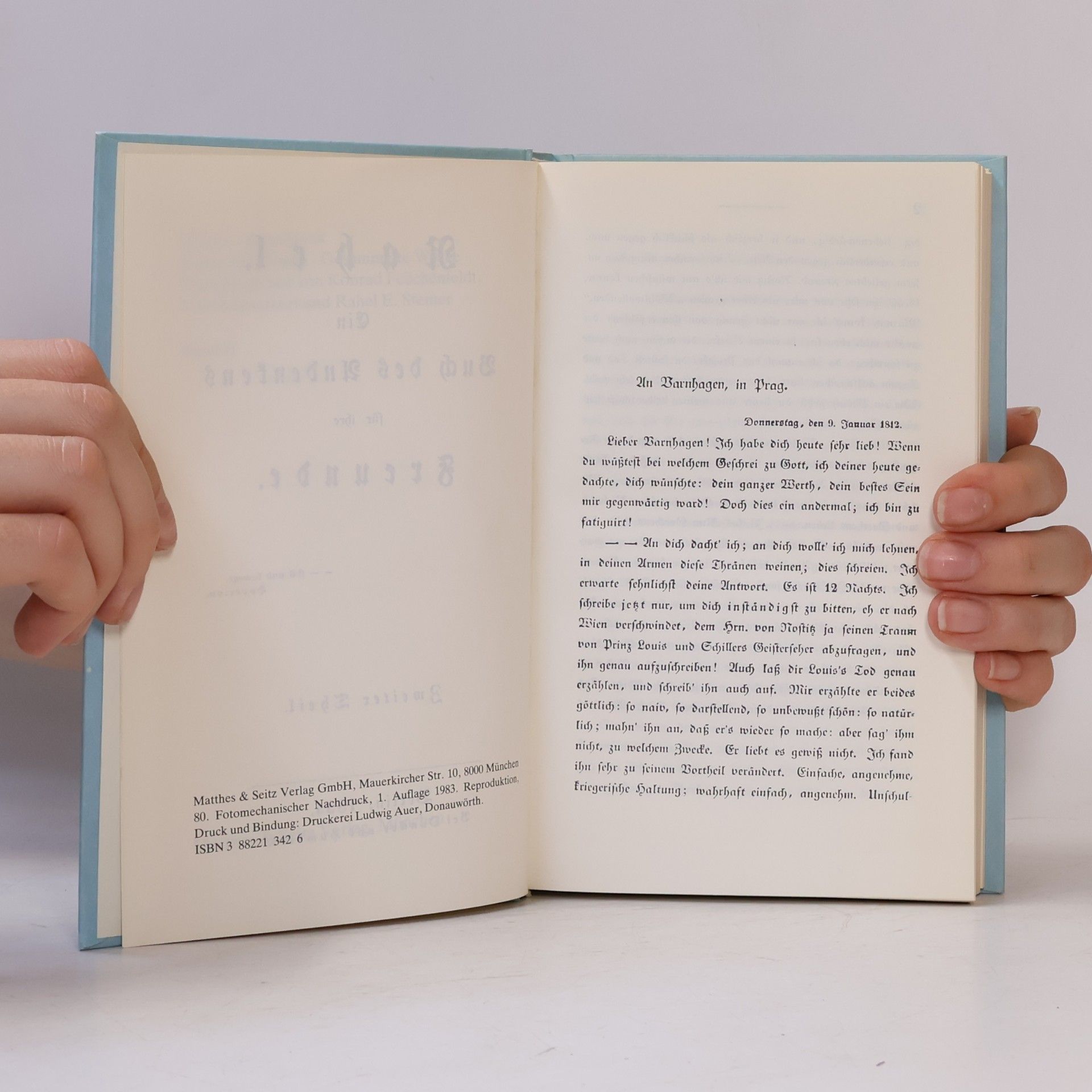 Rahel Varnhagen Rahel II. Buch des Andenkens 2
