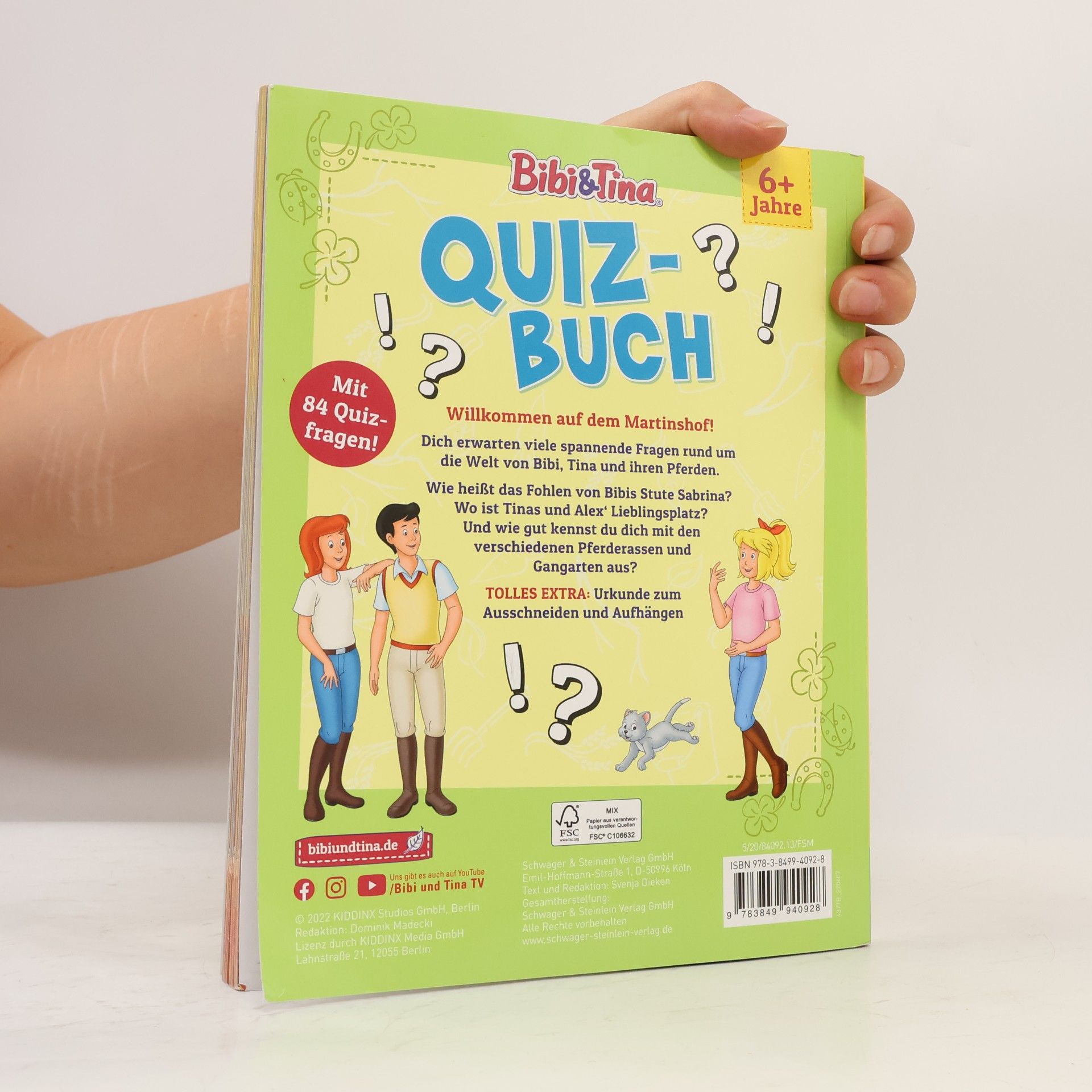 Dominik Madecki Quiz-Buch