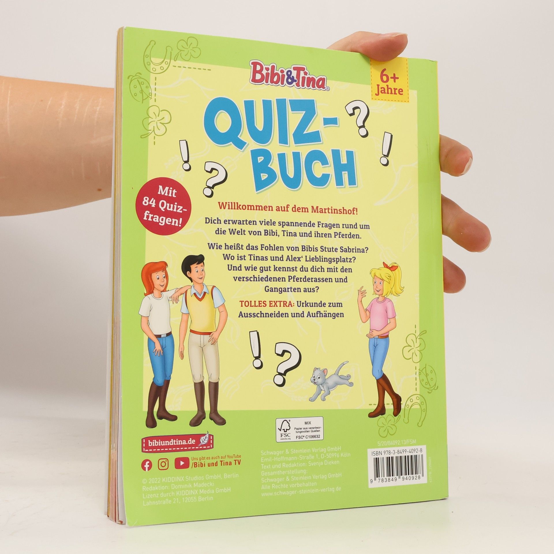 Dominik Madecki Quiz-Buch