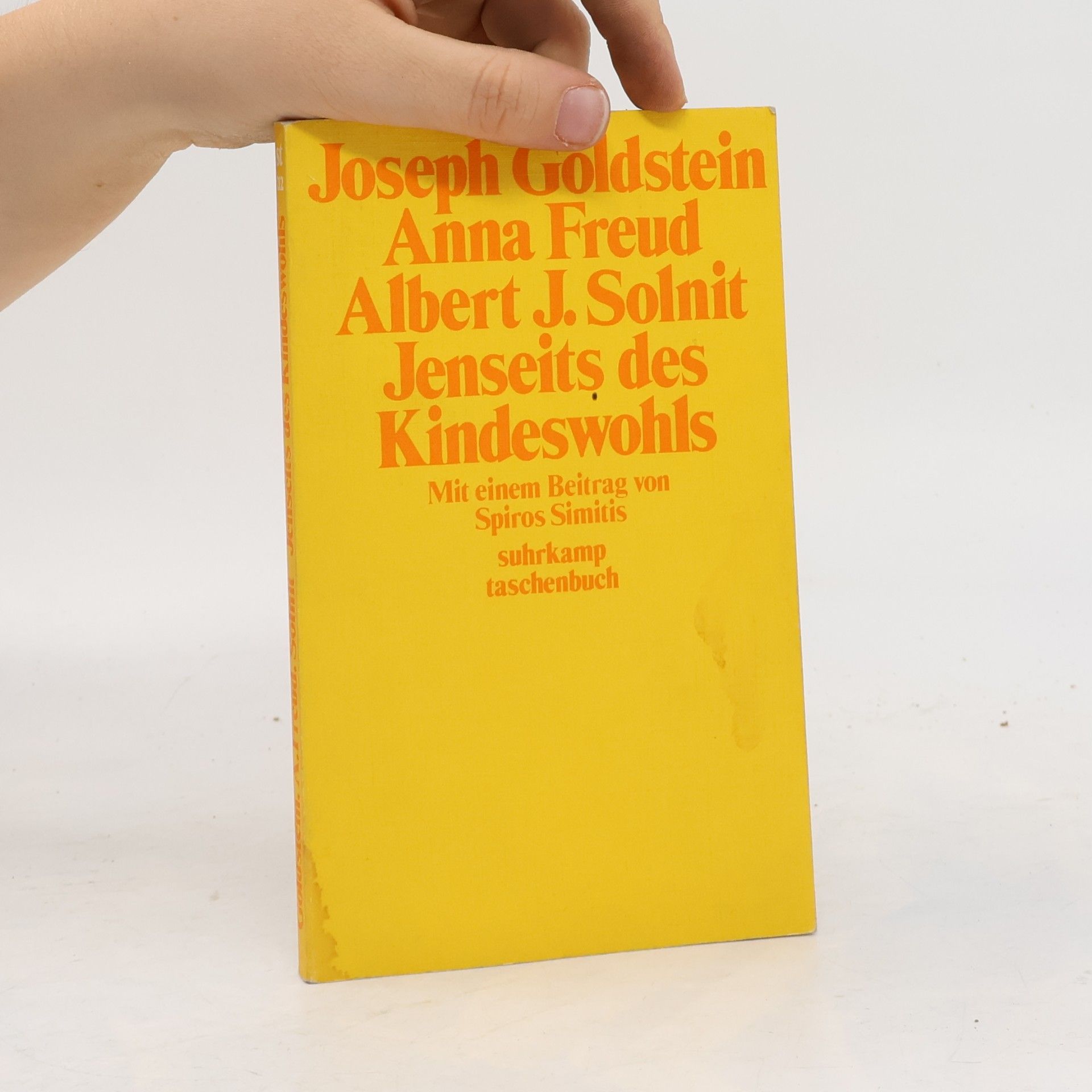Suhrkamp Taschenbuch - 212: Jenseits des Kindeswohls - 1. Auflage