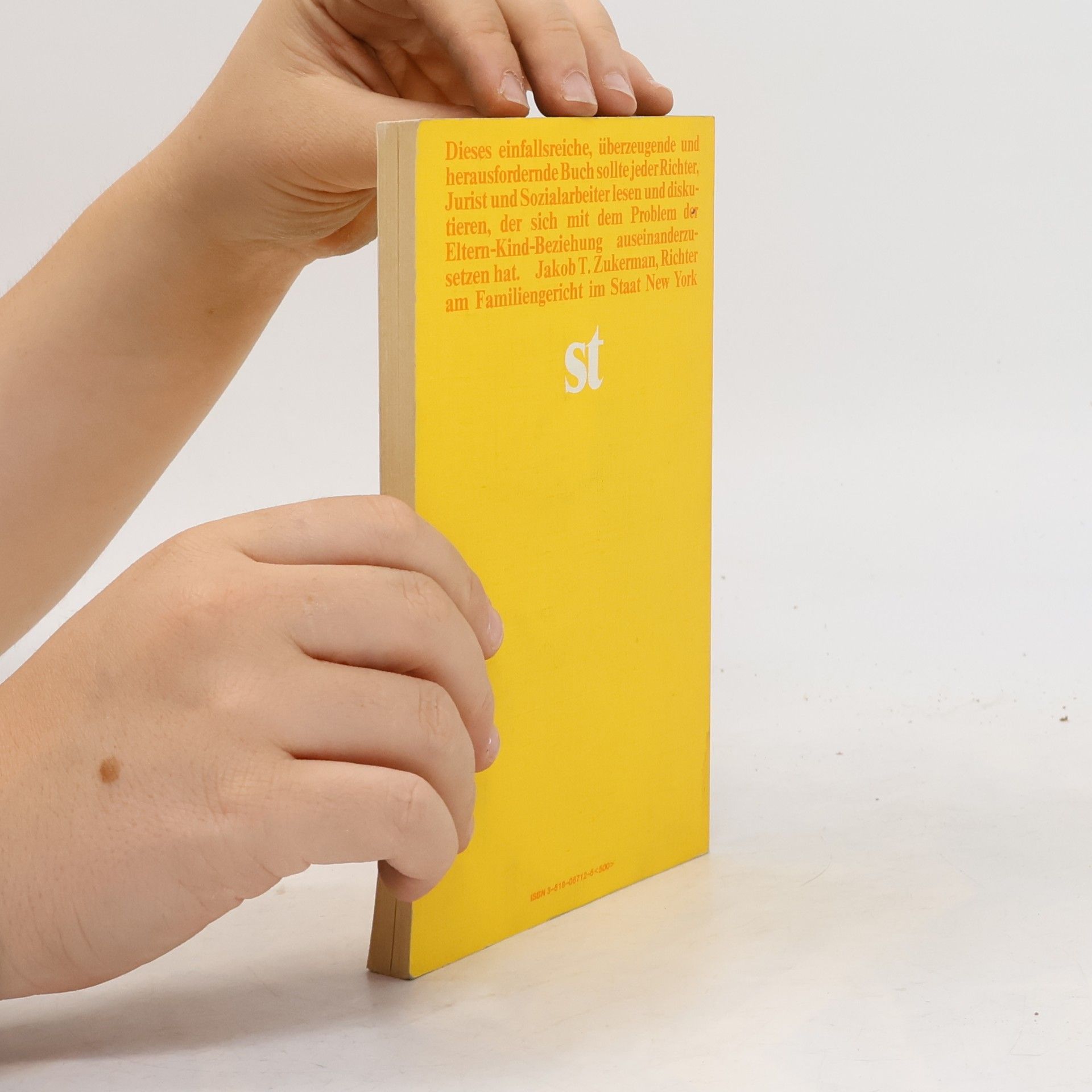 Joseph Goldstein Suhrkamp Taschenbuch - 212: Jenseits des Kindeswohls - 1. Auflage