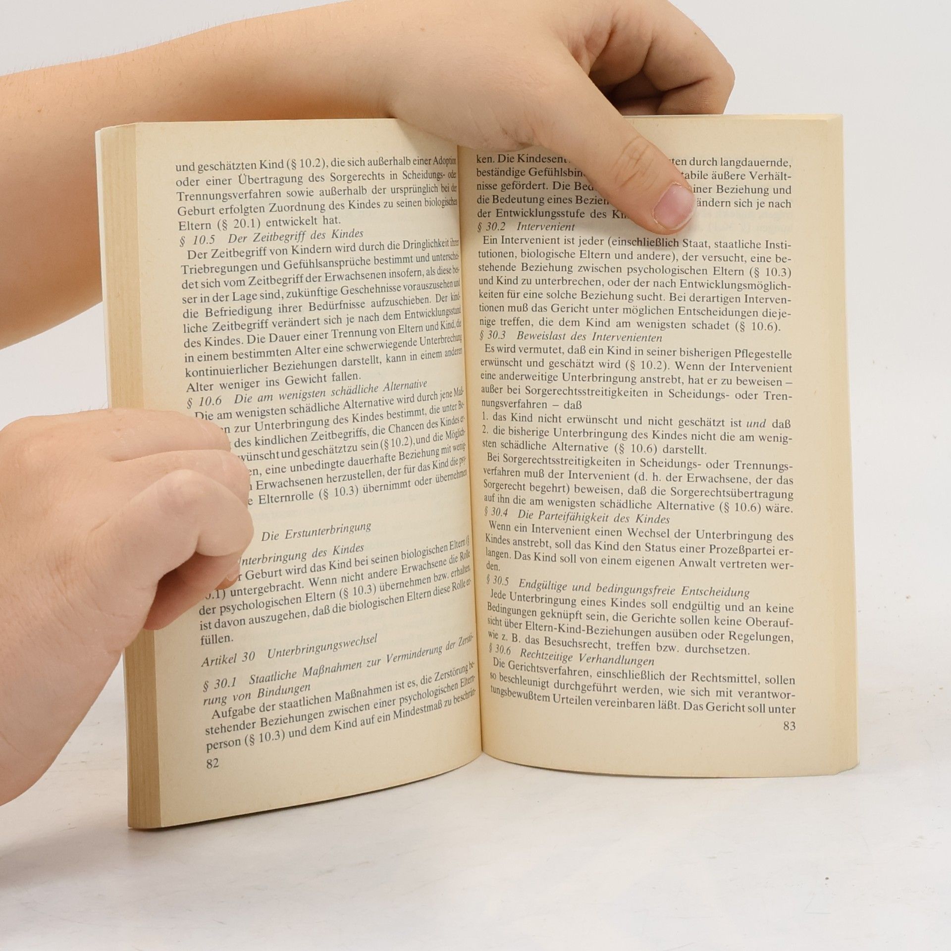 Joseph Goldstein Suhrkamp Taschenbuch - 212: Jenseits des Kindeswohls - 1. Auflage