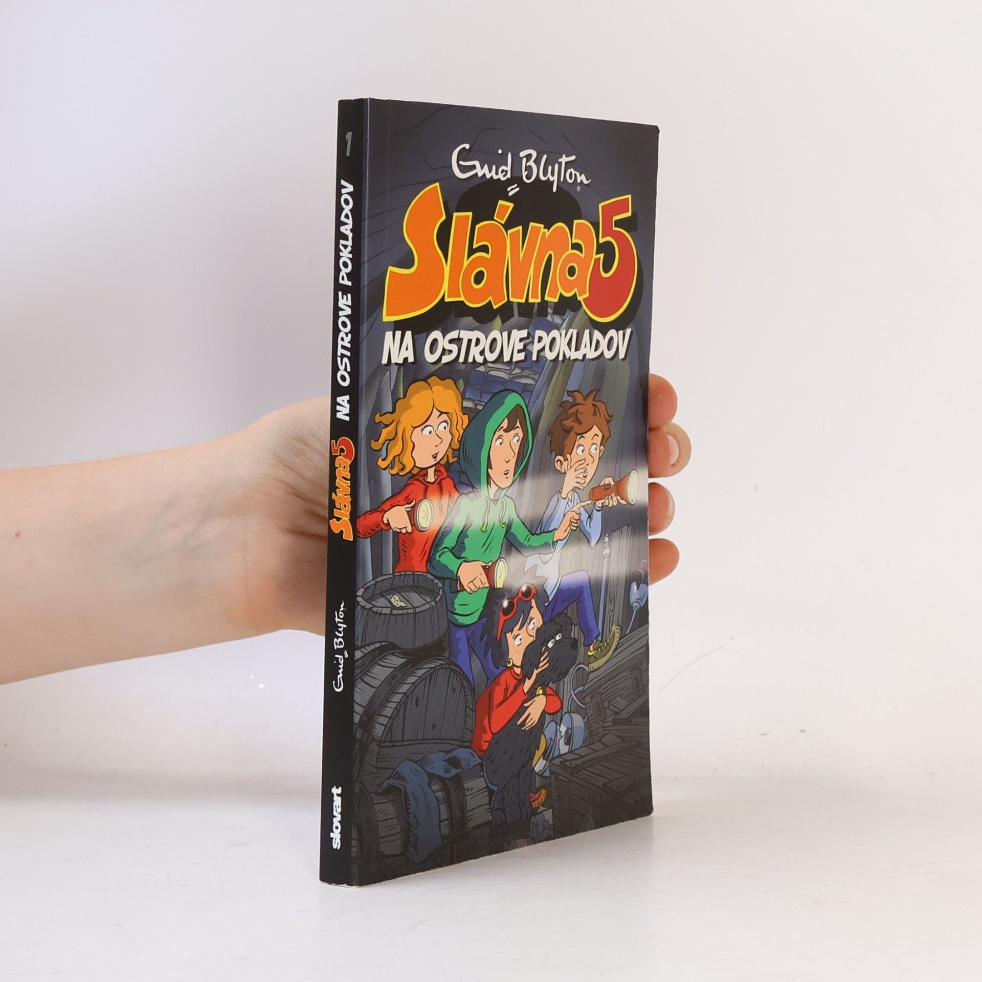 Enid Blyton Slávna 5 na ostrove pokladov