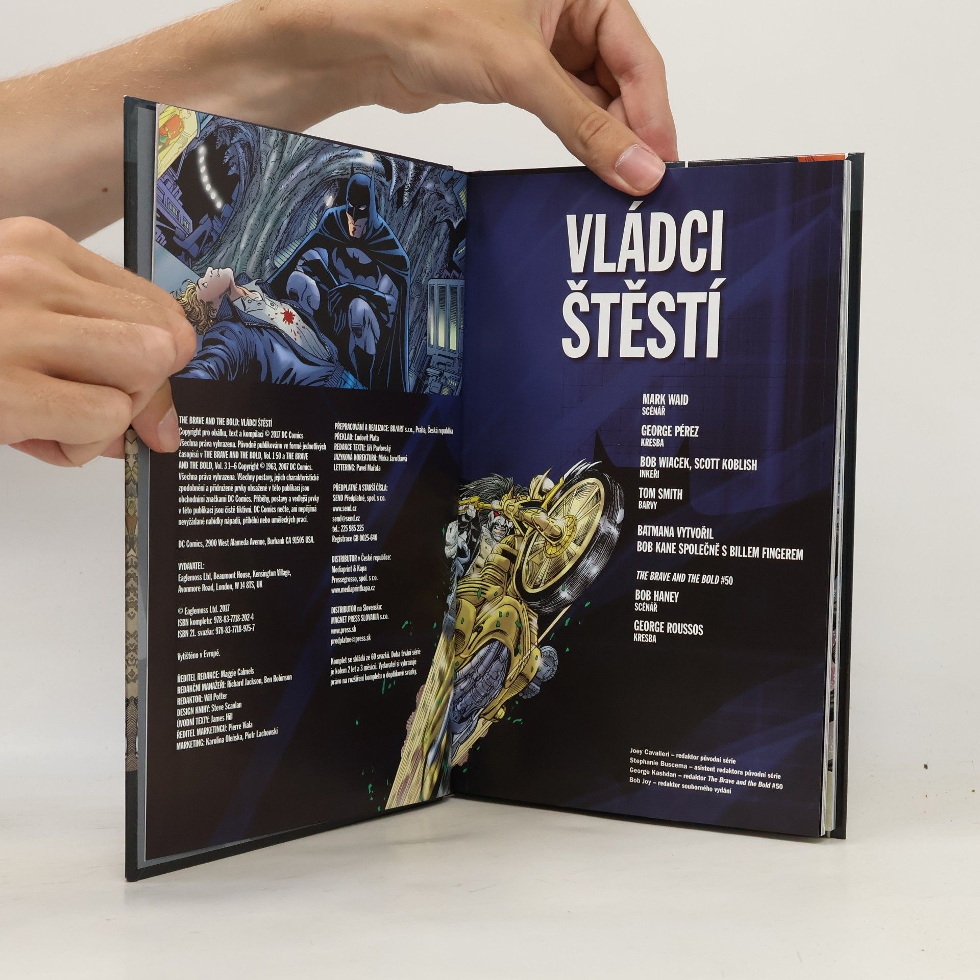 Mark Waid The Brave and the Bold. Vládci štěstí.