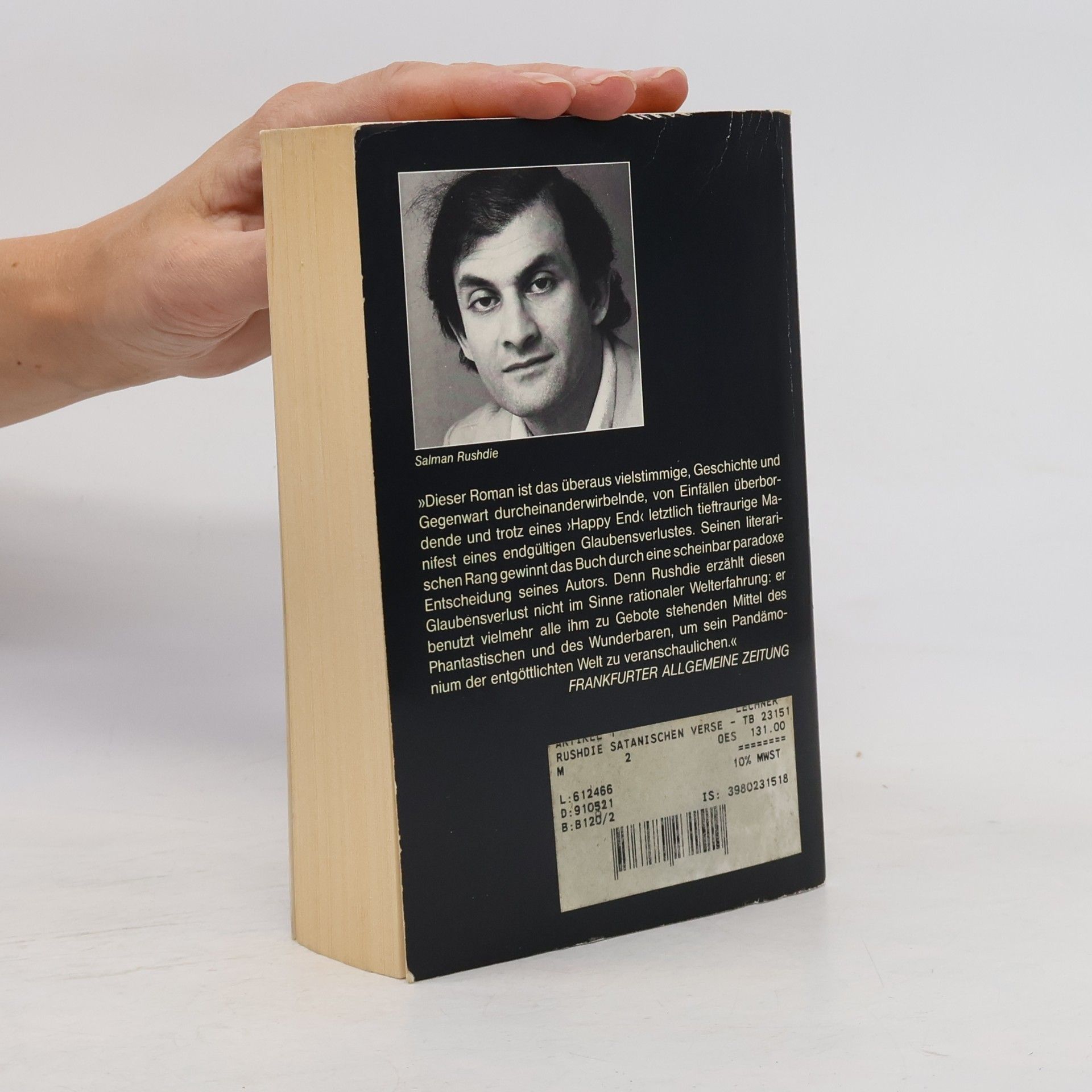 Salman Rushdie Die satanischen Verse