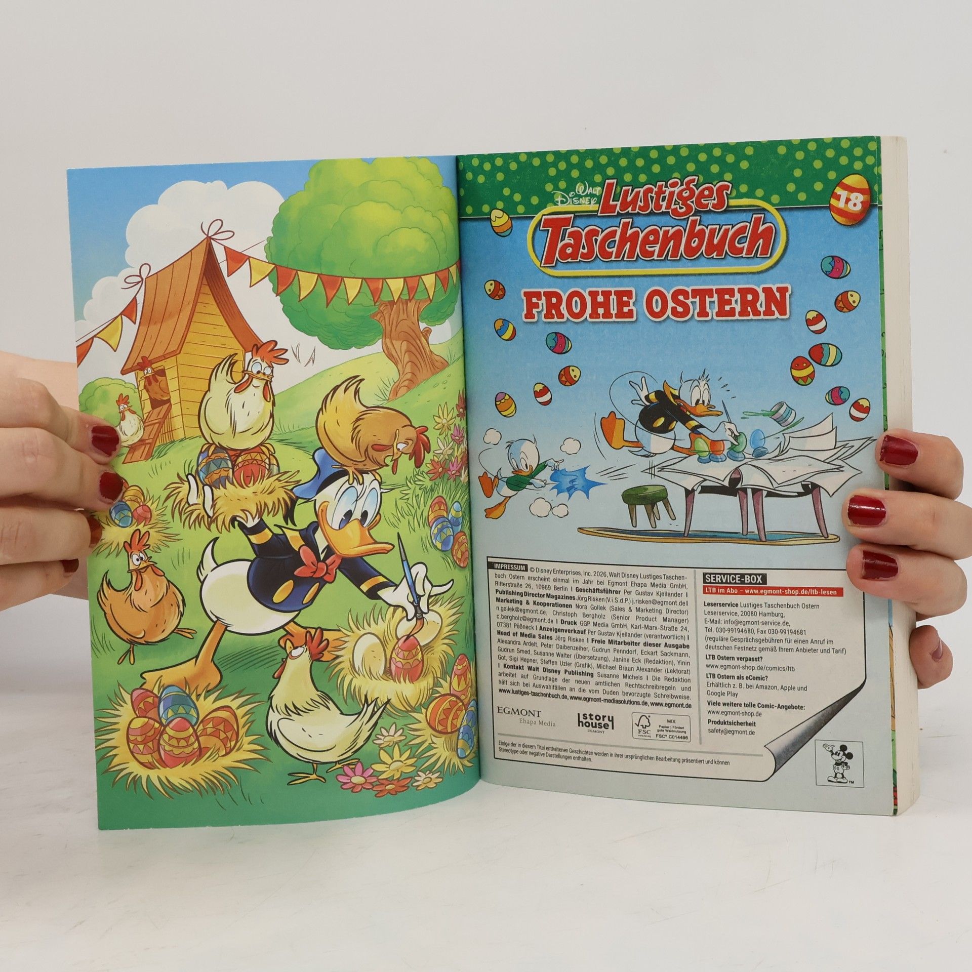 Walt Disney Lustiges Taschenbuch Frohe Ostern 18