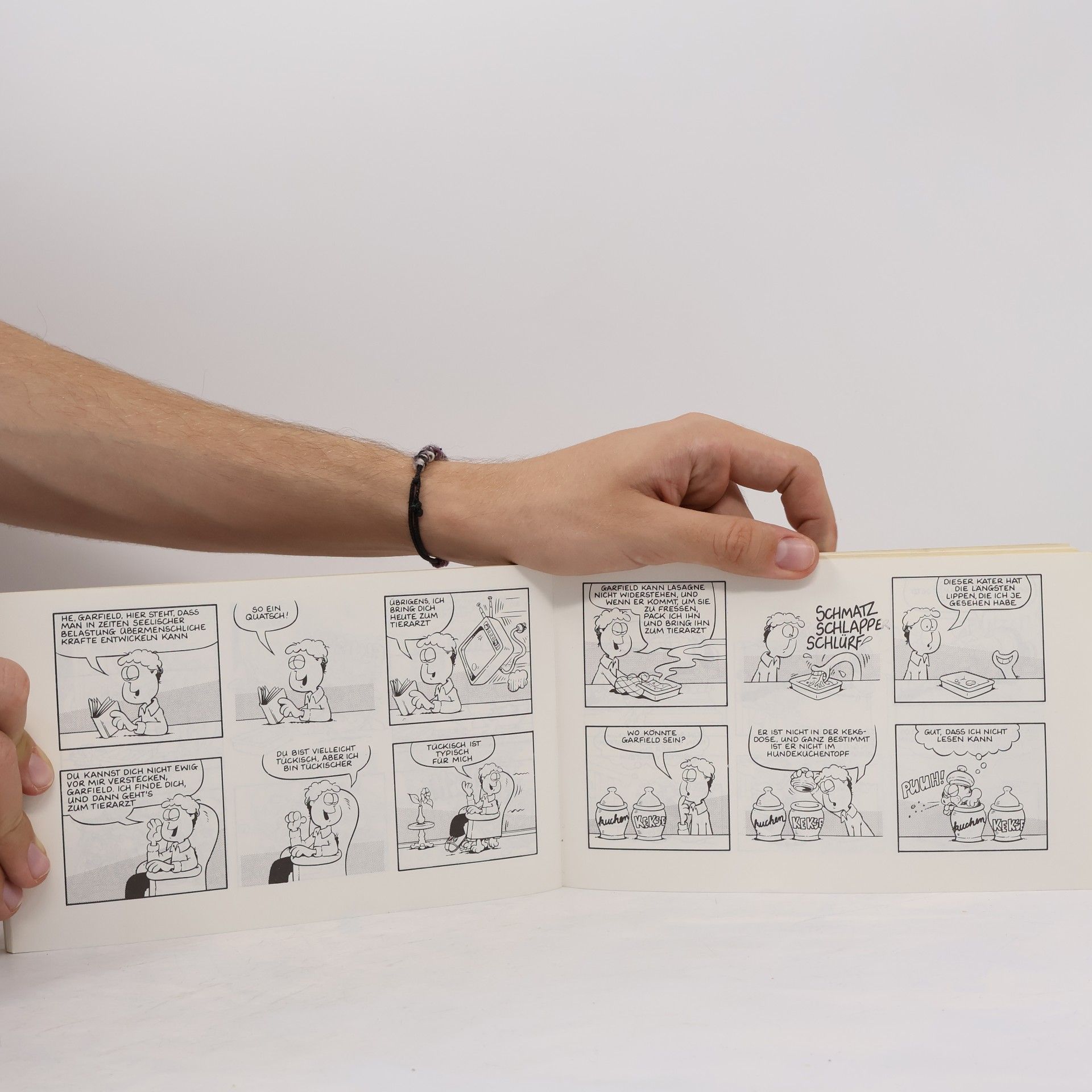 Jim Davis Garfield sticht zu