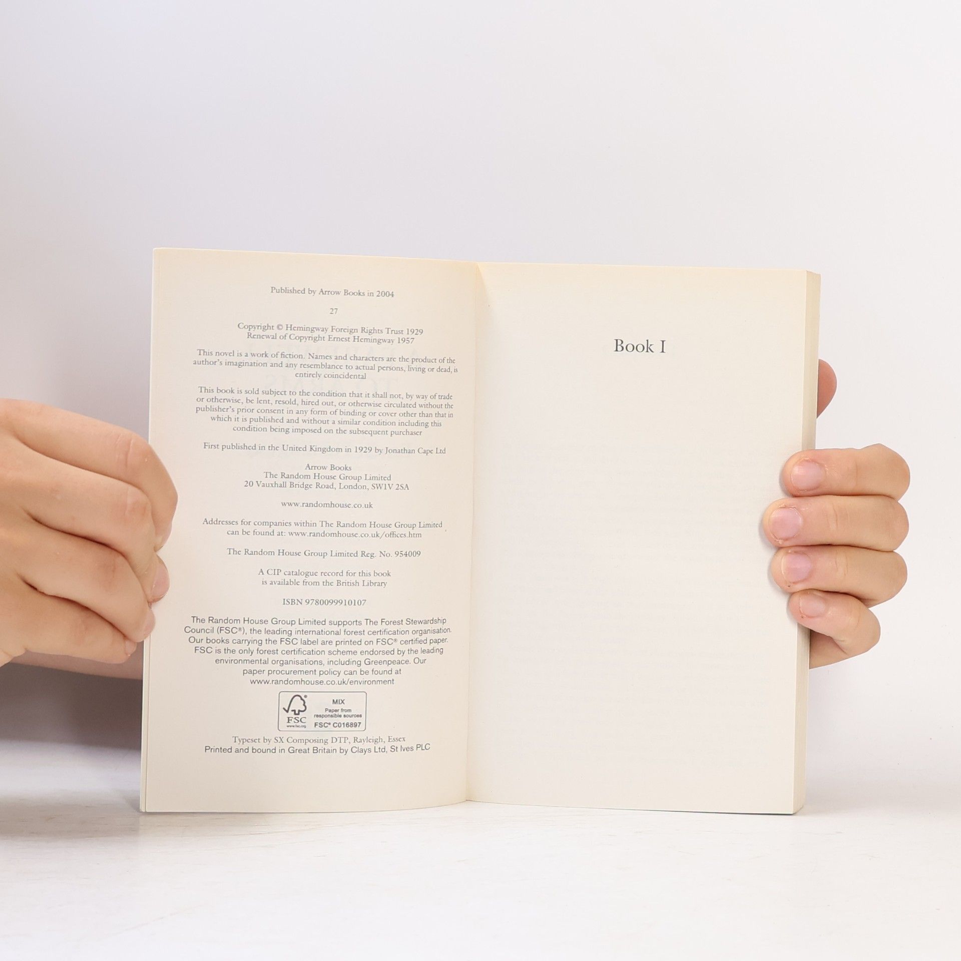 Ernest Hemingway A Farewell to Arms