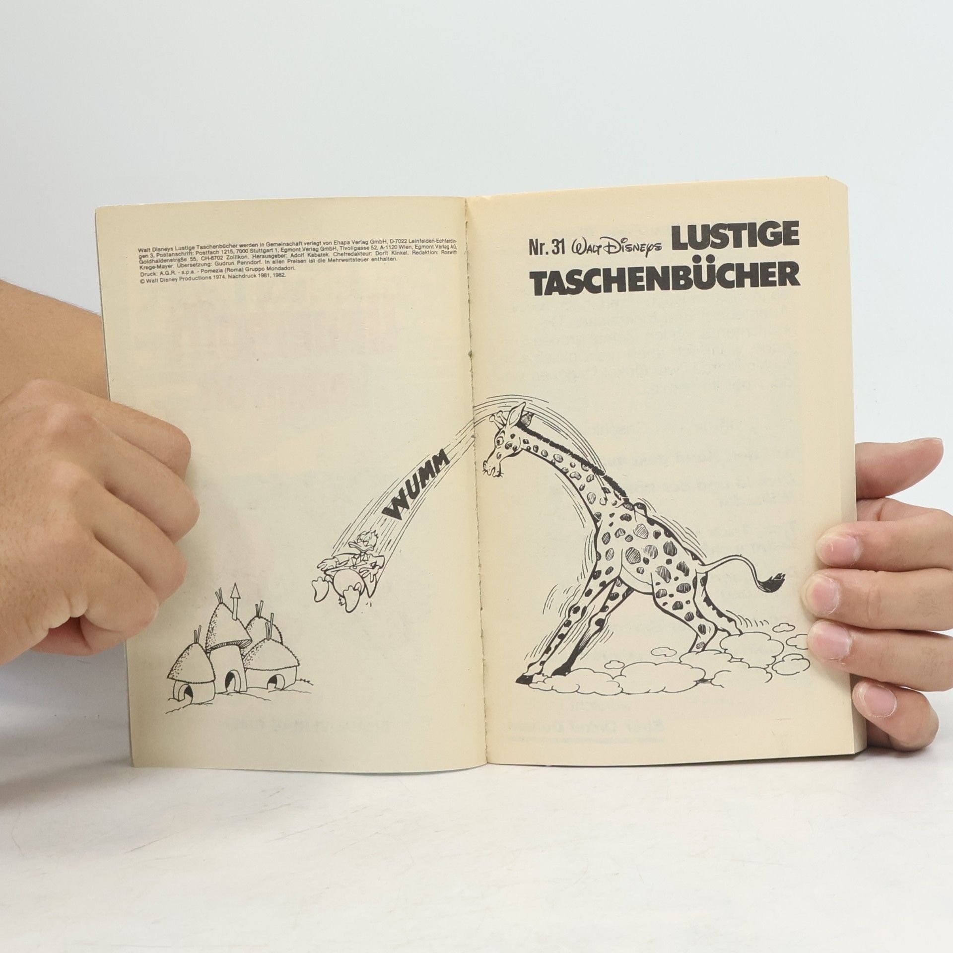 Gian Giacomo Dalmasso Lustige Taschenbücher 31. Unverhofft kommt oft