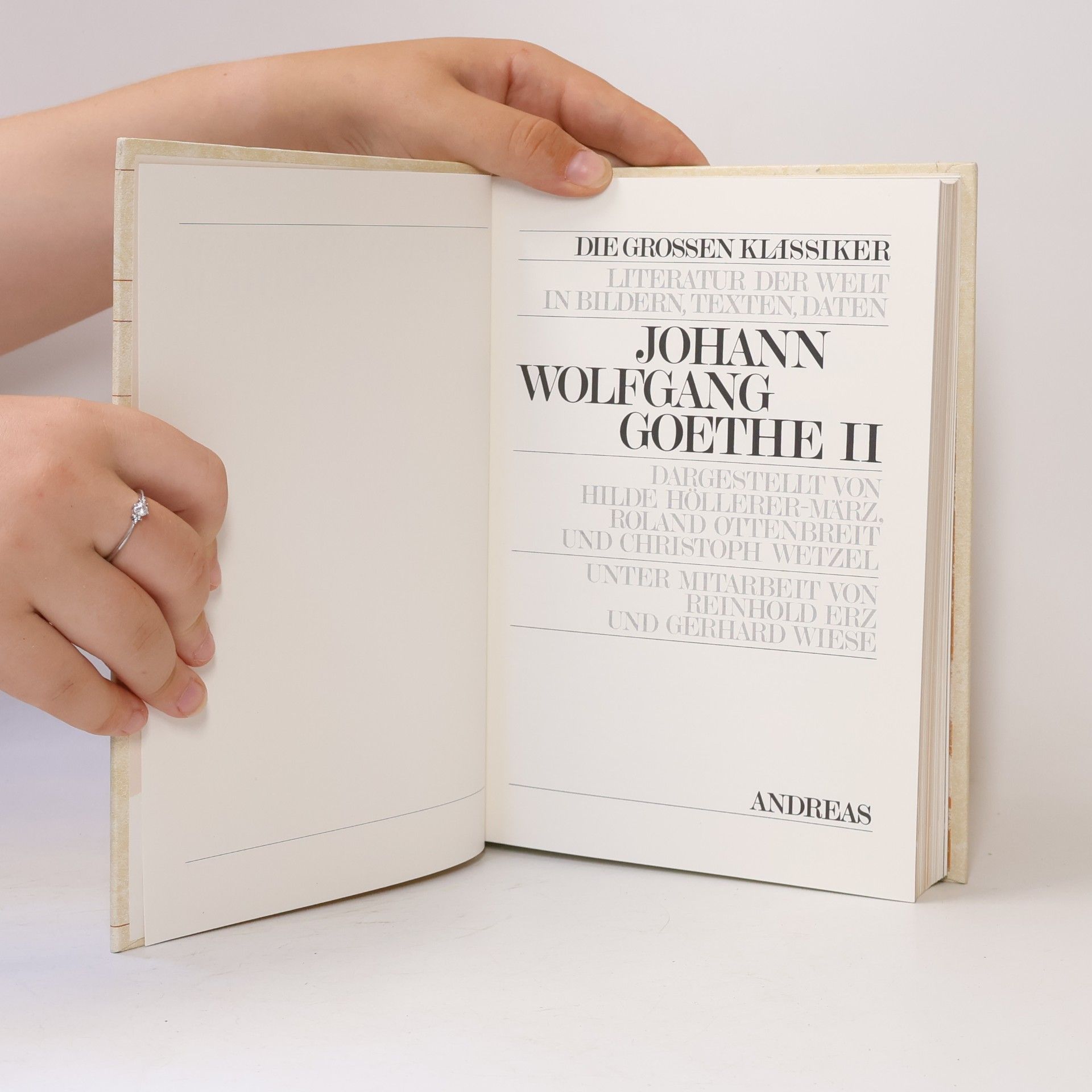 Kolektiv autorů Die Grossen Klassiker 6: Goethe II