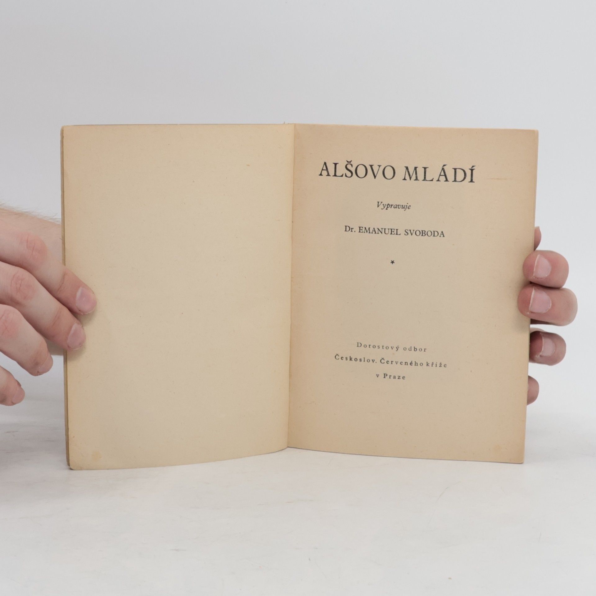 Emanuel Svoboda Alšovo mládí