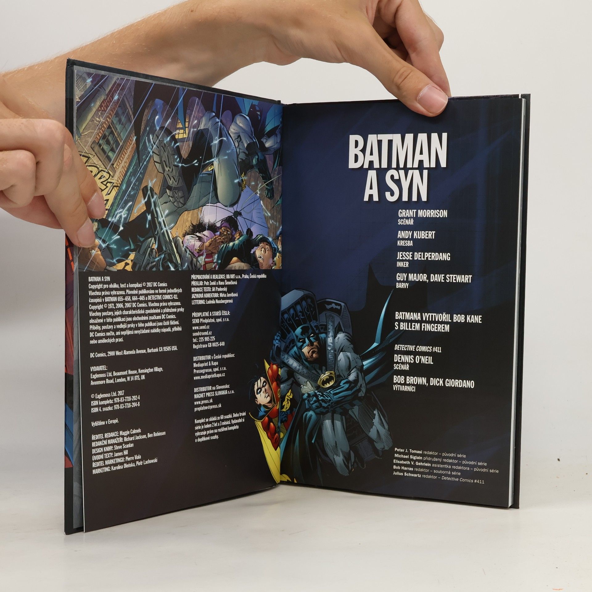 Grant Morrison Batman. Batman a syn