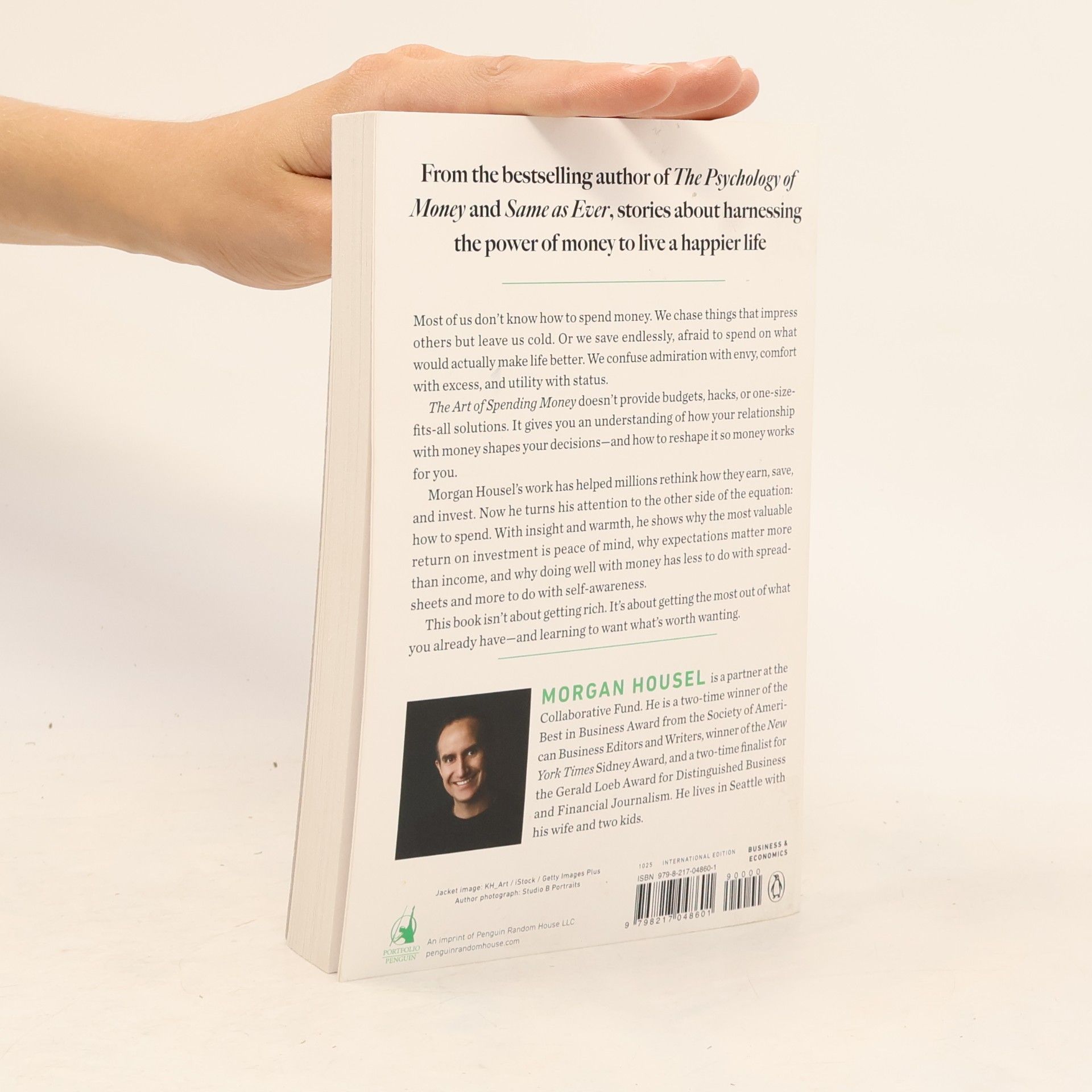 Morgan Housel The Art of Spending Money: Simple Choices for a Richer Life - Export Edition