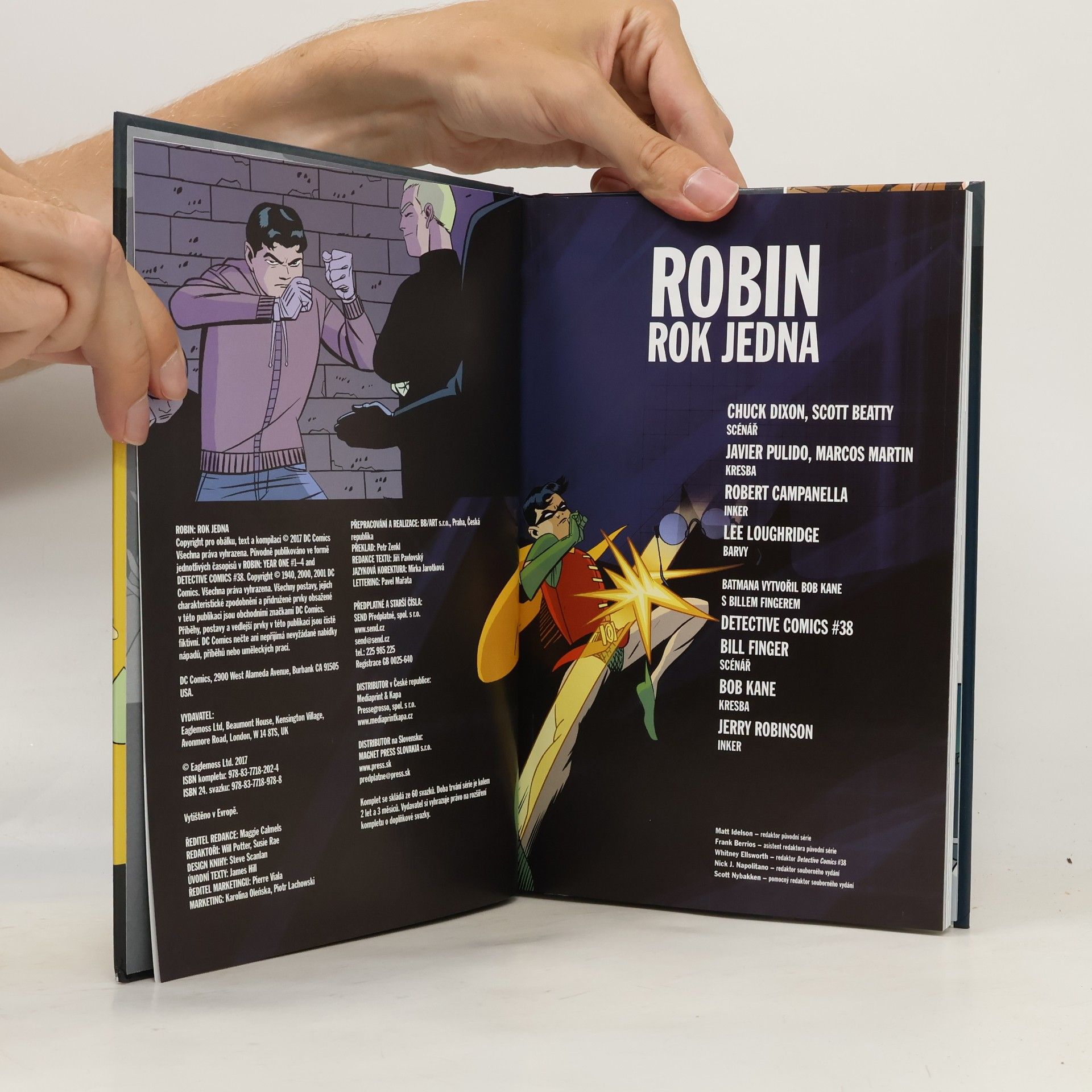 Scott Beatty Robin. Rok jedna