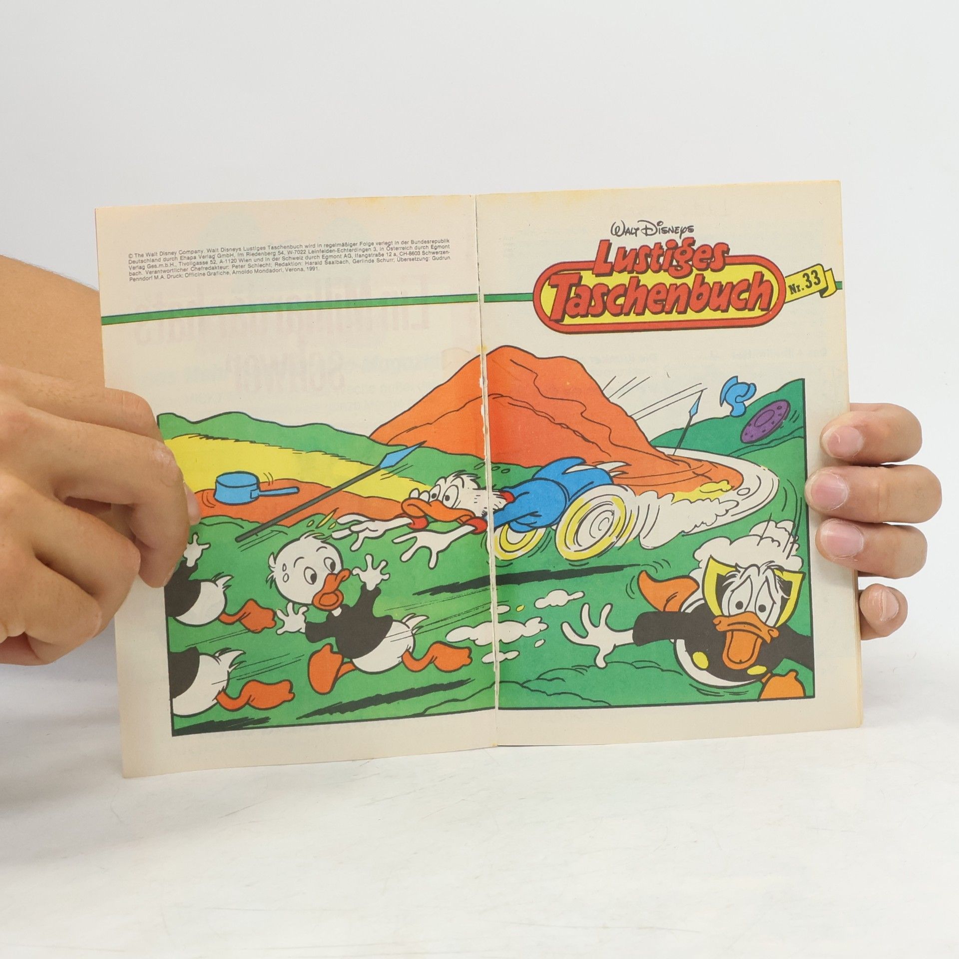 Autorenkollektiv Walt Disneys Lustige Taschenbücher Nr.33