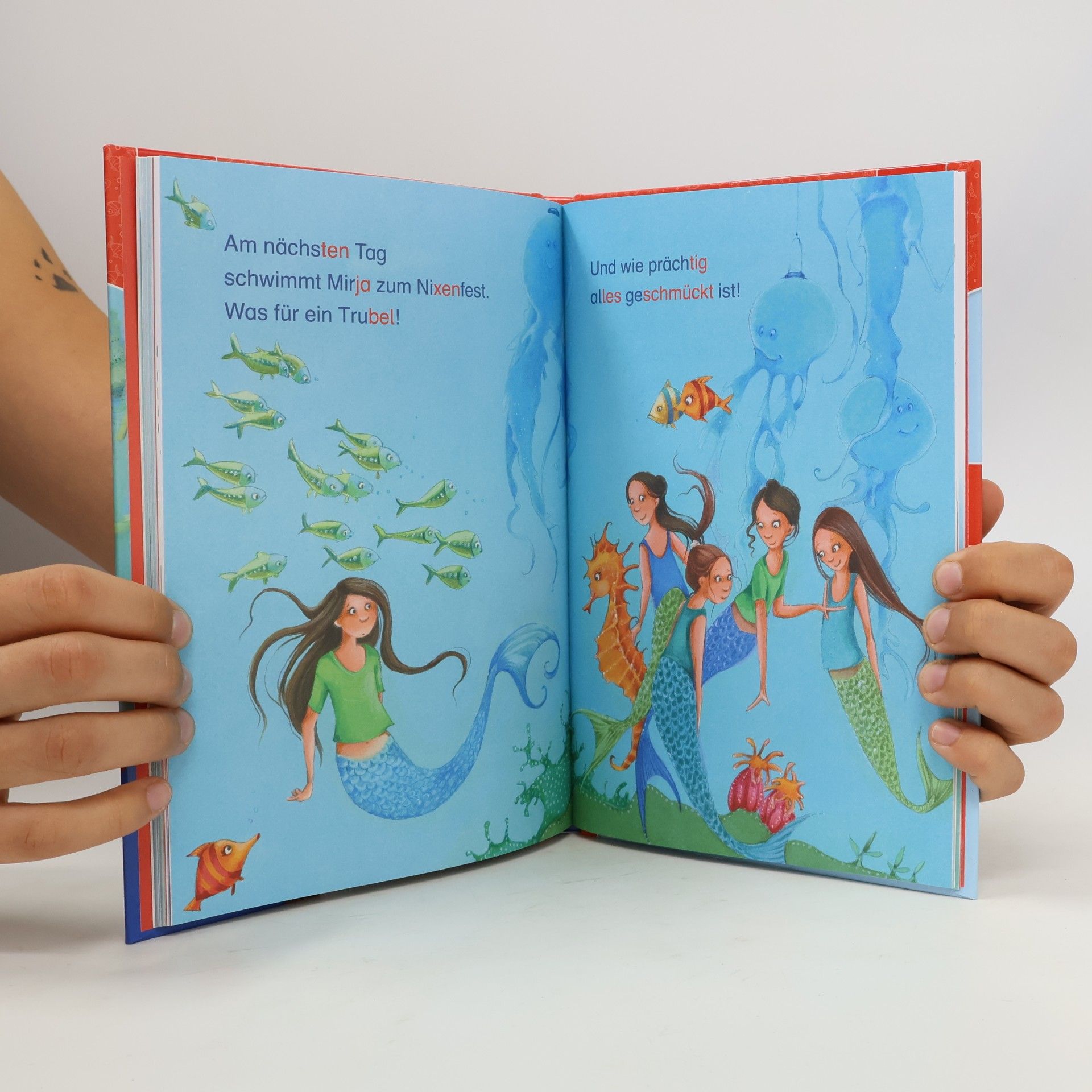 Usch Luhn Wundervolle Geschichten von Meermädchen - Silbe für Silbe lesen lernen - Leserabe 1. Klasse - Erstlesebuch für Mädchen ab 6 Jahren