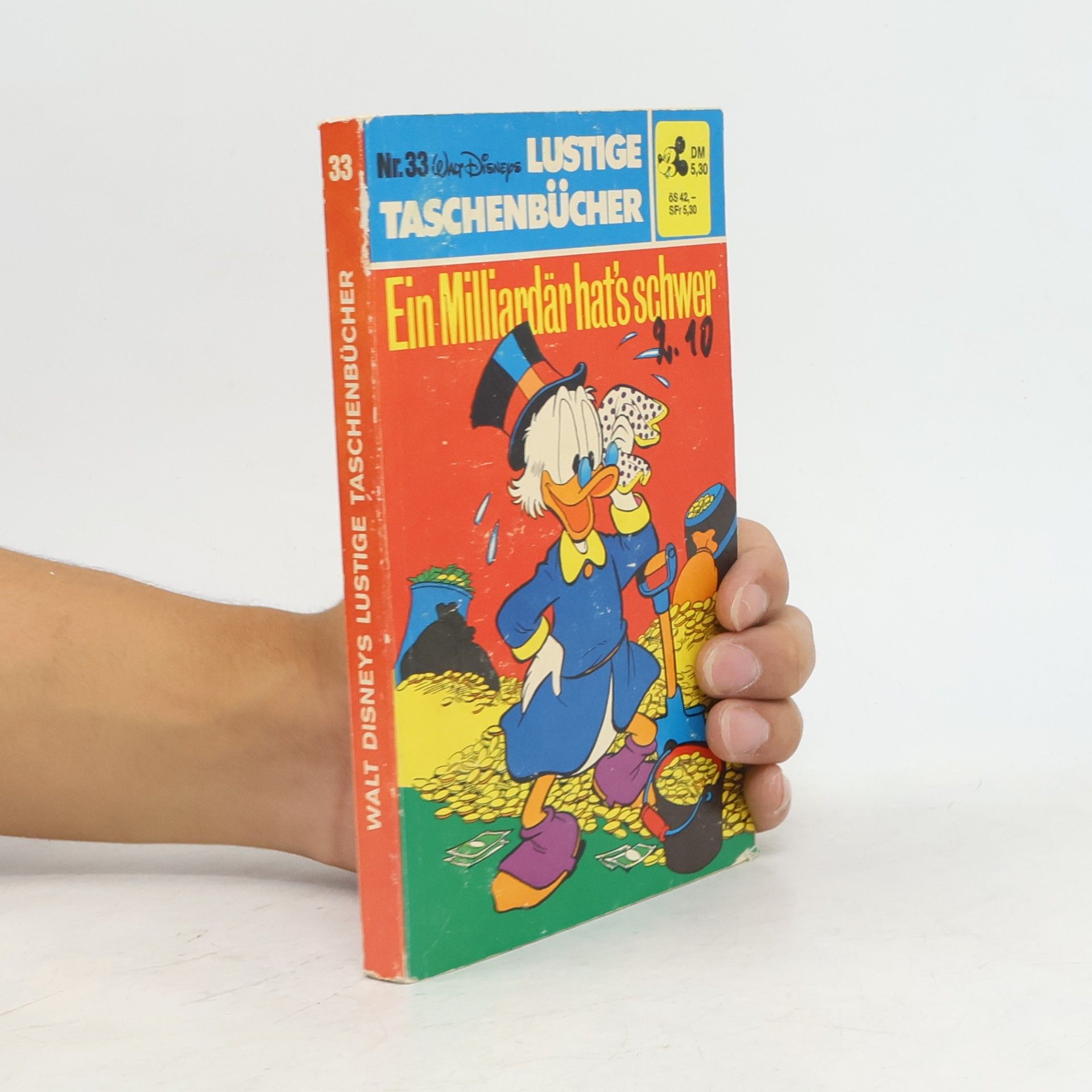 Walt Disney Lustige Taschenbücher 33. Ein Milliardär hat's schwer