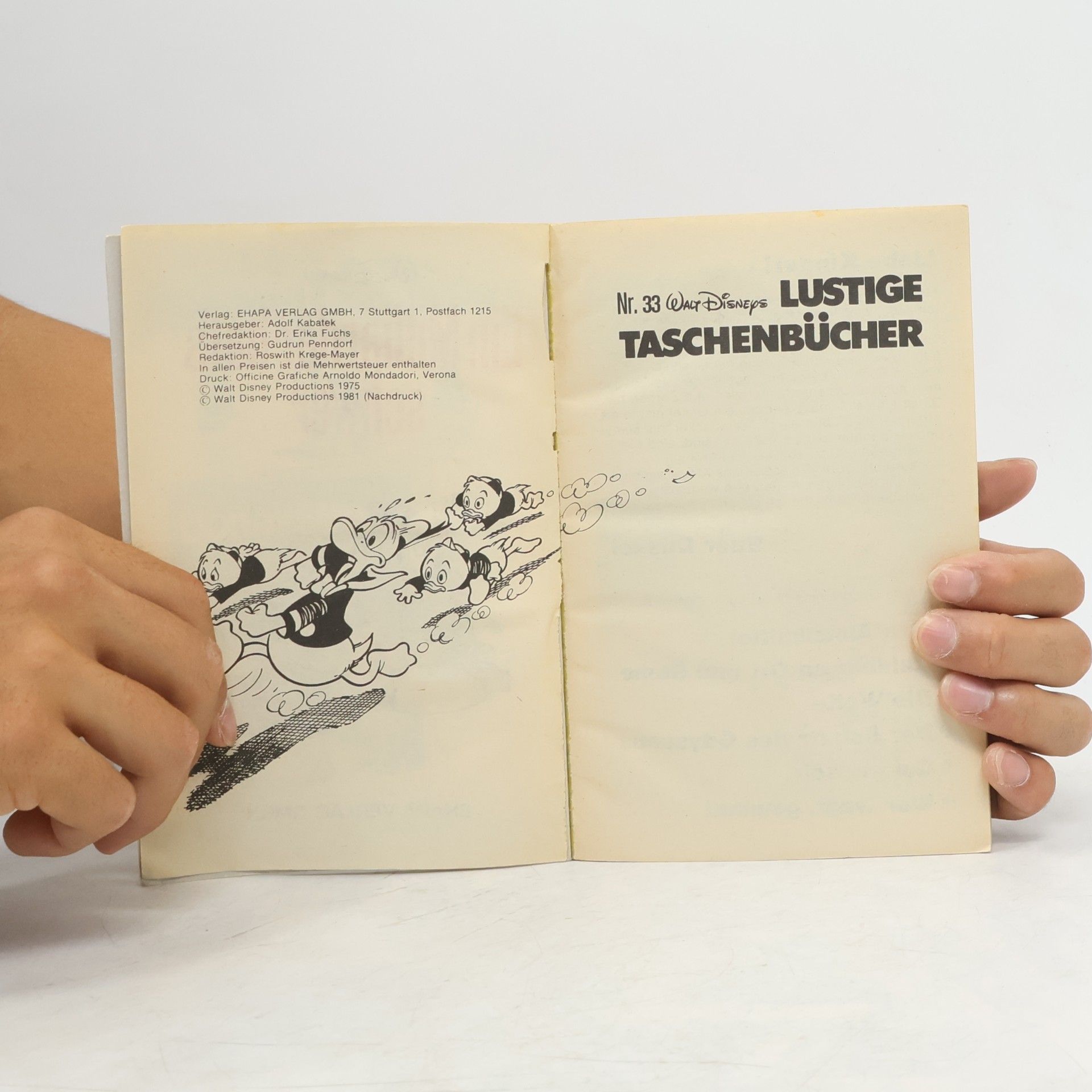 Autorenkollektiv Lustige Taschenbücher 33. Ein Milliardär hat's schwer