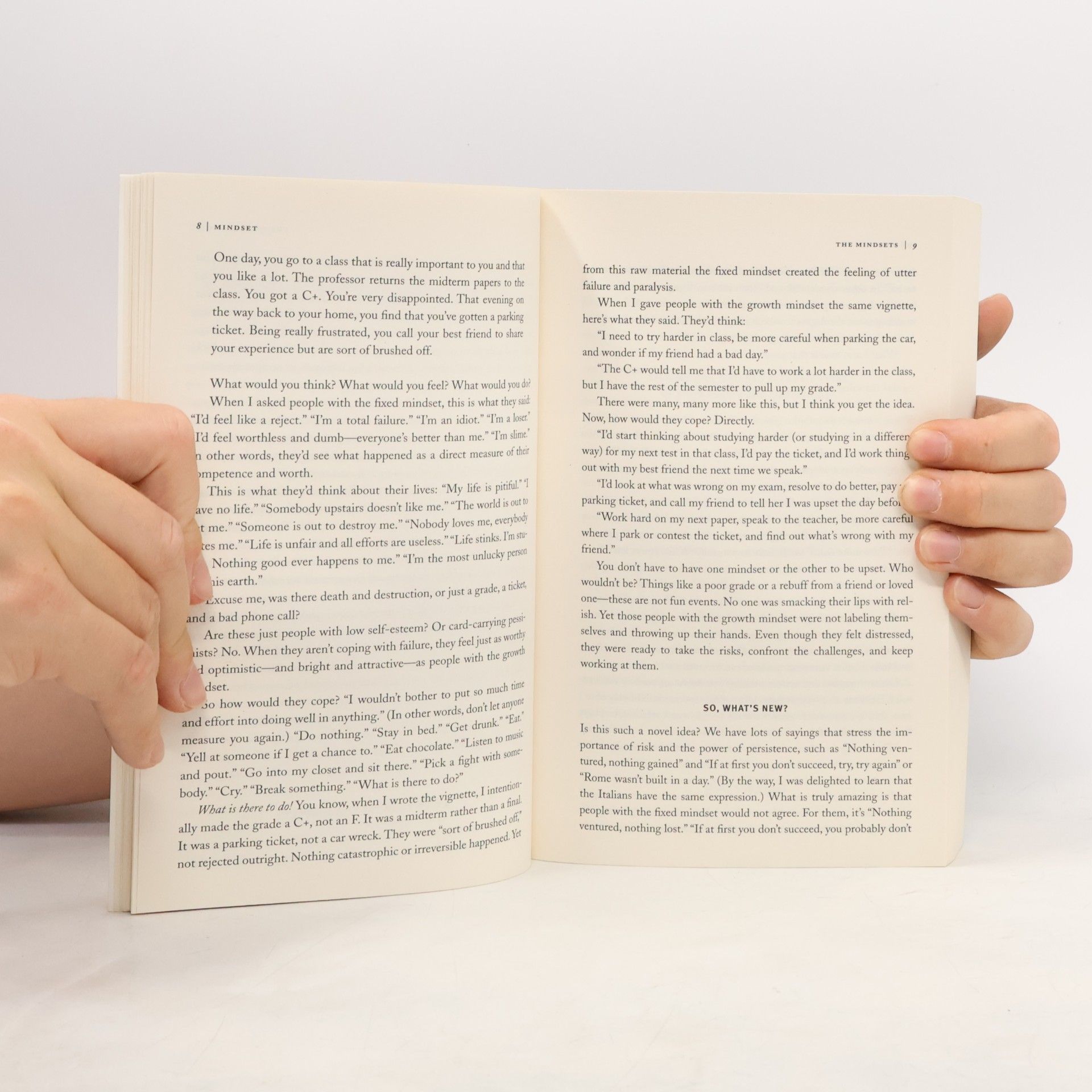 Carol S. Dweck Mindset : changing the way you think to fulfil your potential