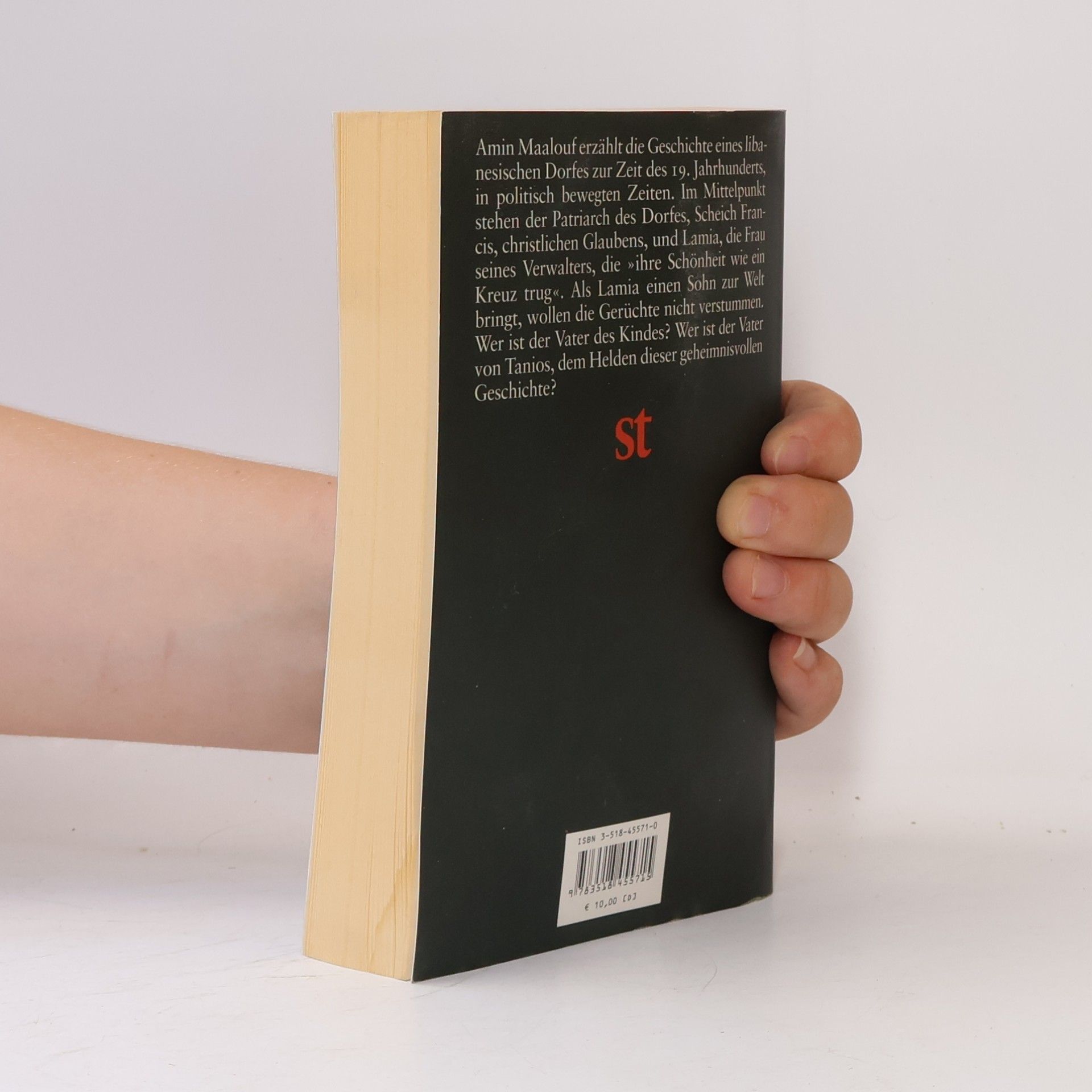 Amin Maalouf Der Felsen von Tanios