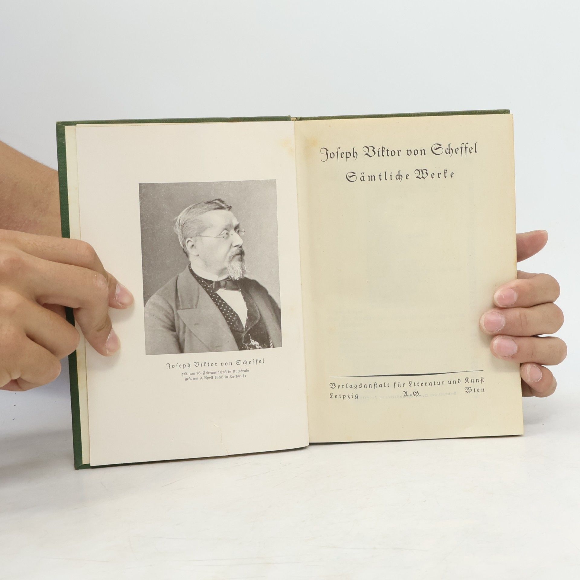 Joseph Victor von Scheffel Sämtliche Werke
