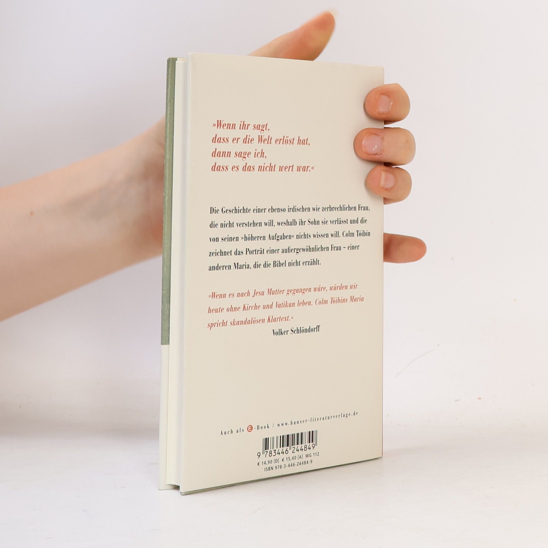 Colm Tóibín Marias Testament