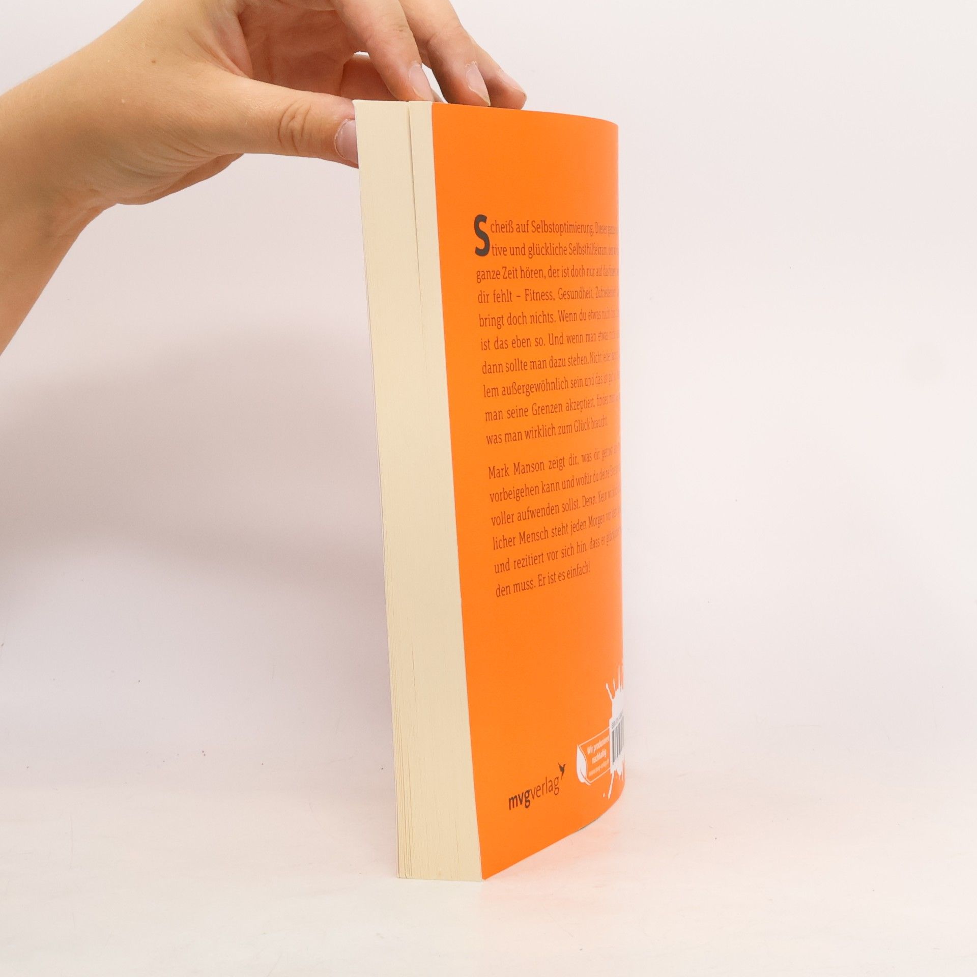 Mark Manson Die subtile Kunst des darauf Scheissens
