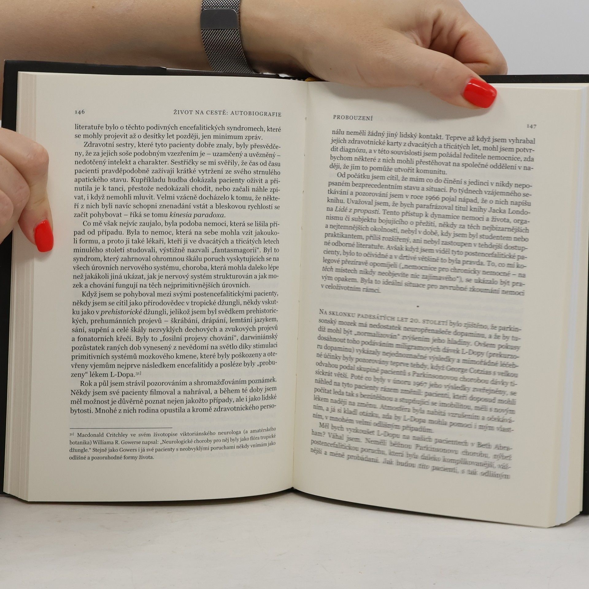 Oliver Sacks Život na cestě : autobiografie