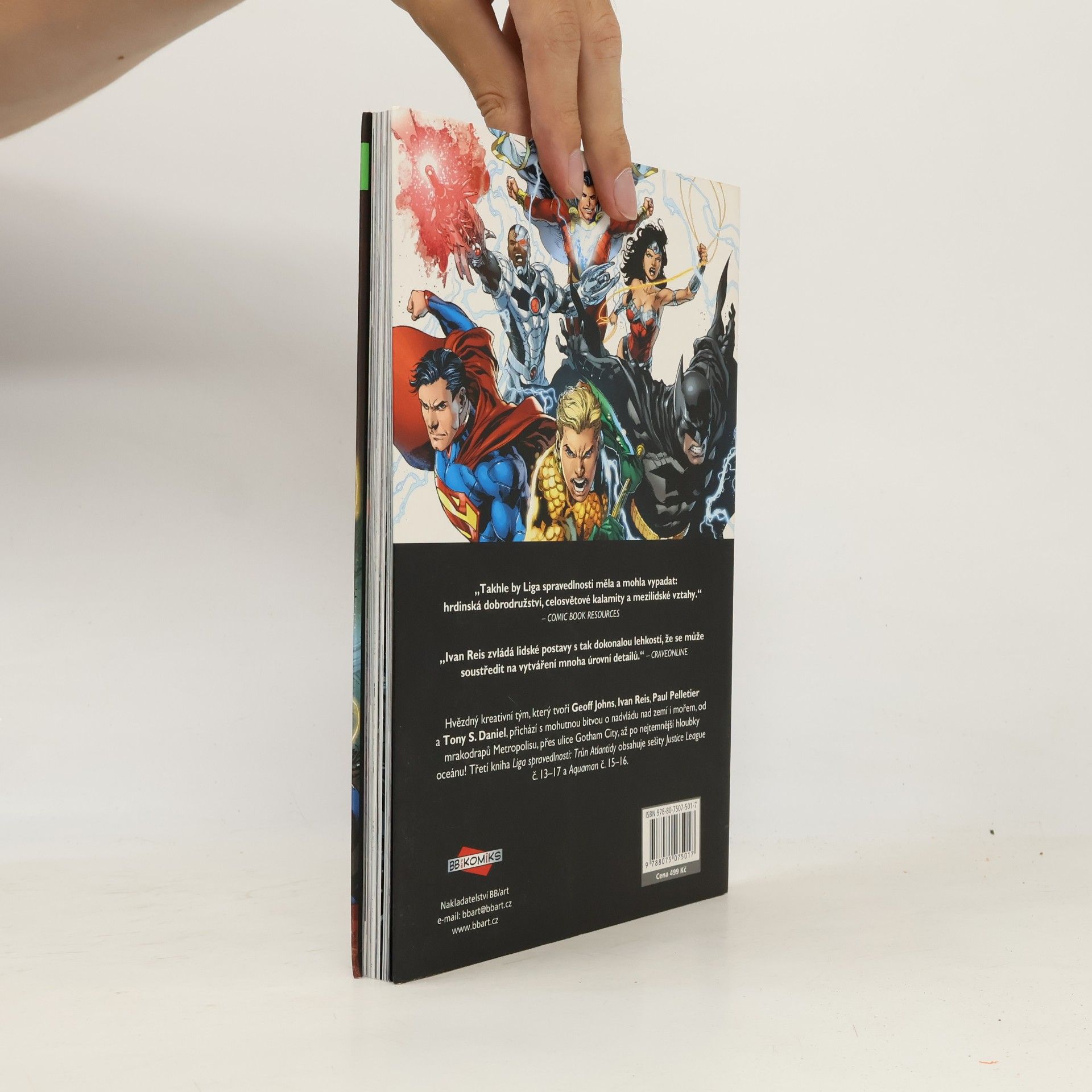 Geoff Johns Liga spravedlnosti. Kniha třetí, Trůn Atlantidy