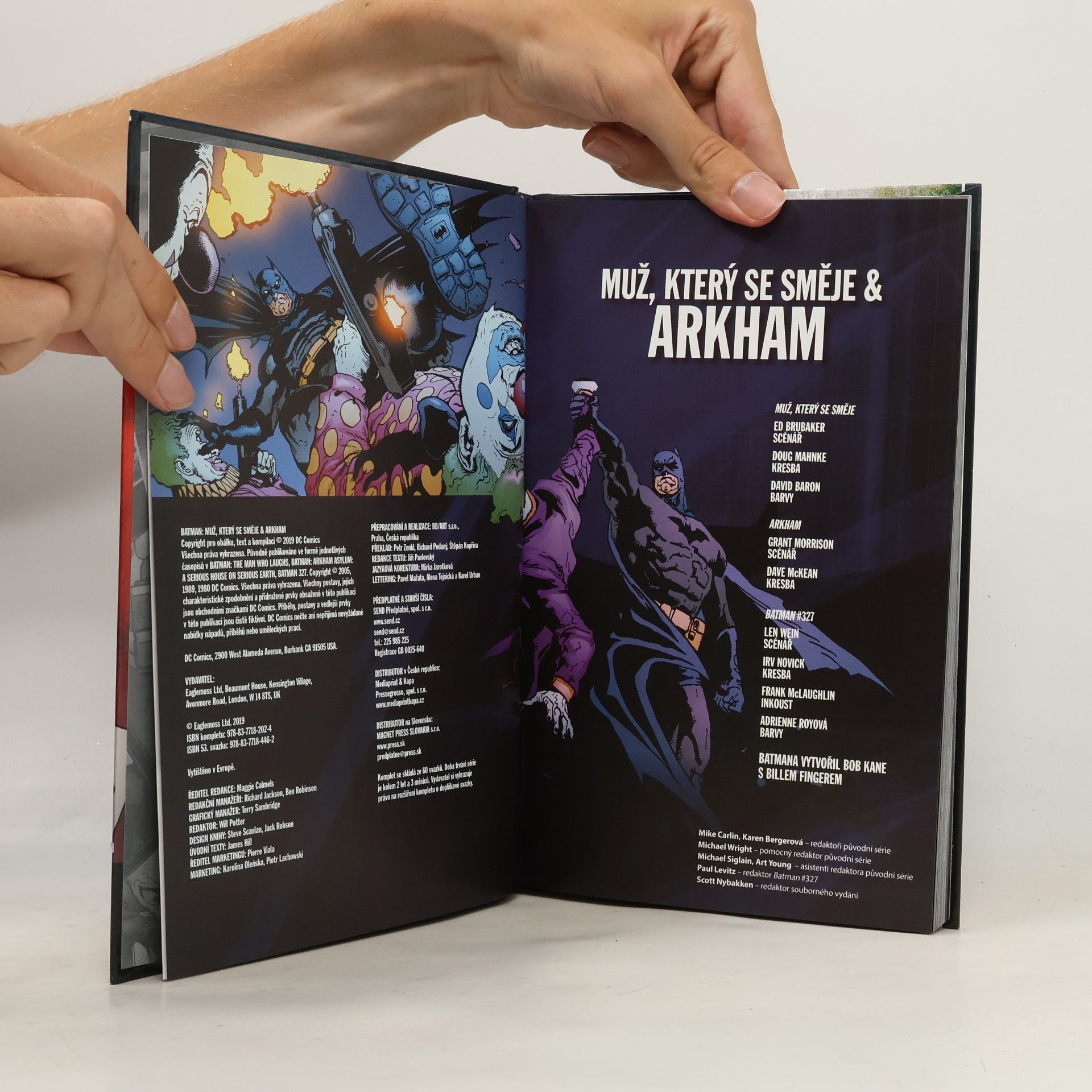 Grant Morrison Batman. Muž, který se směje & Arkham