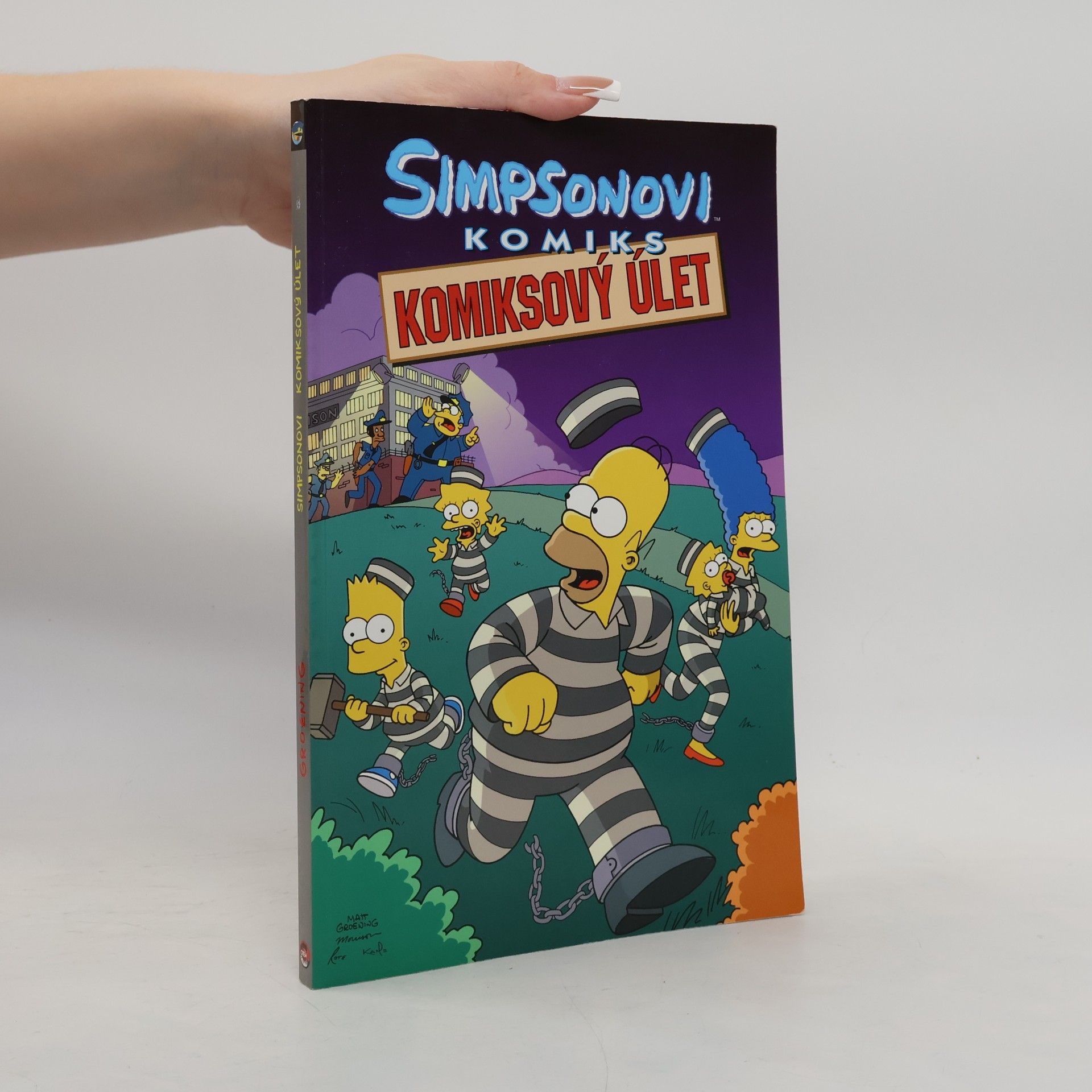Matt Groening Simpsonovi. Komiksový úlet