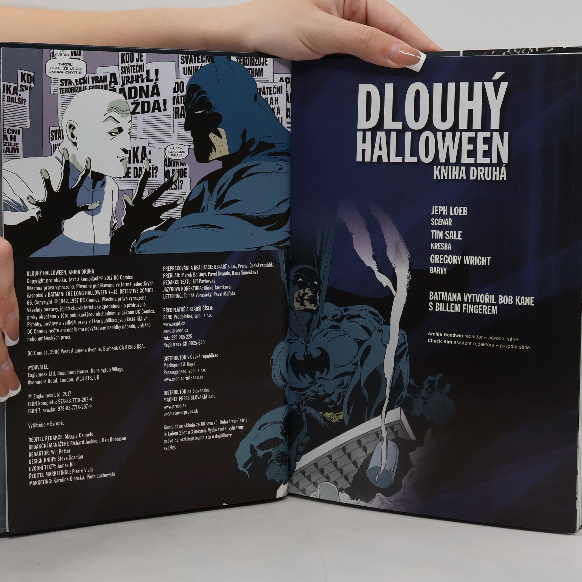 Jeph Loeb Batman. Dlouhý Halloween 2