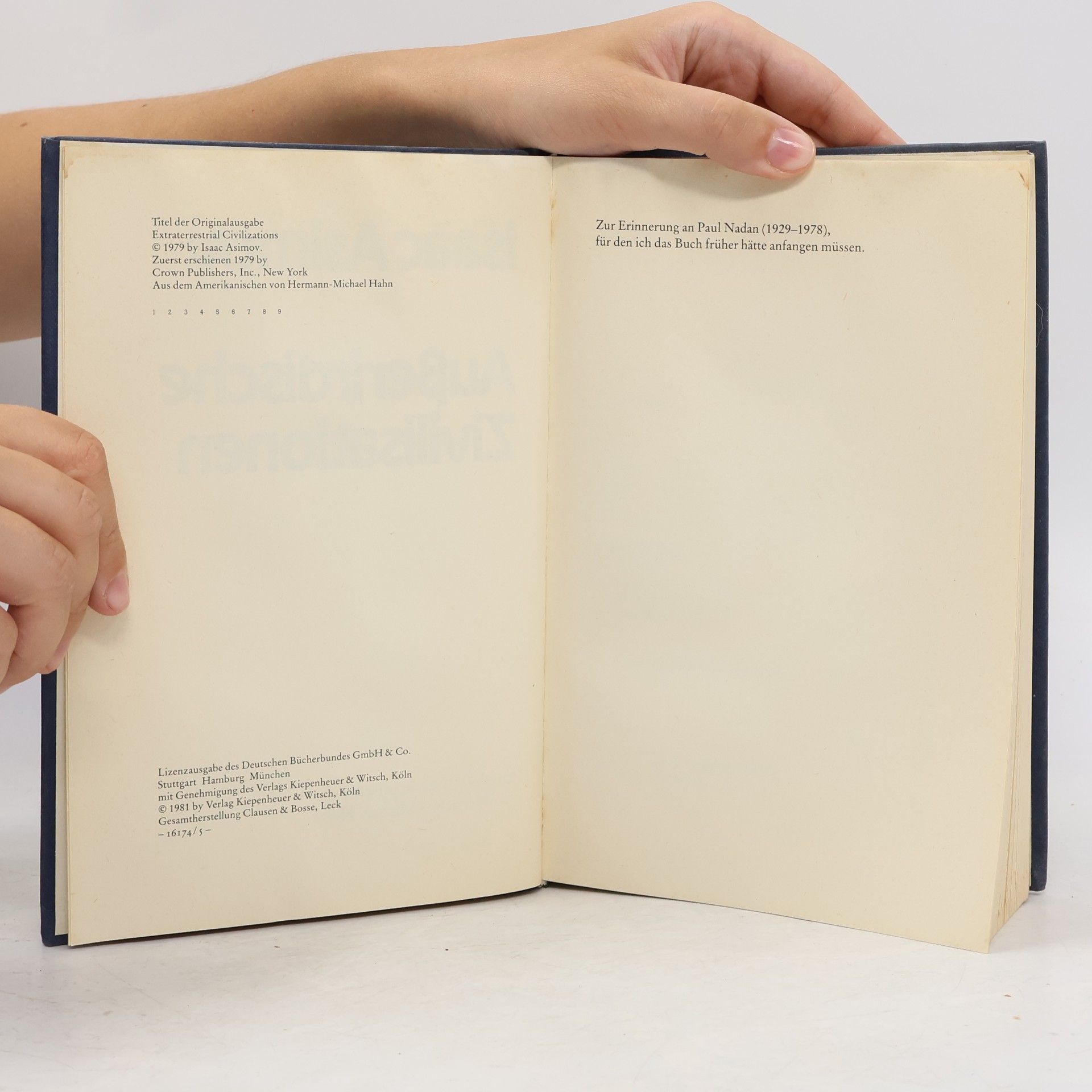 Isaac Asimov Außerirdische Zivilisationen