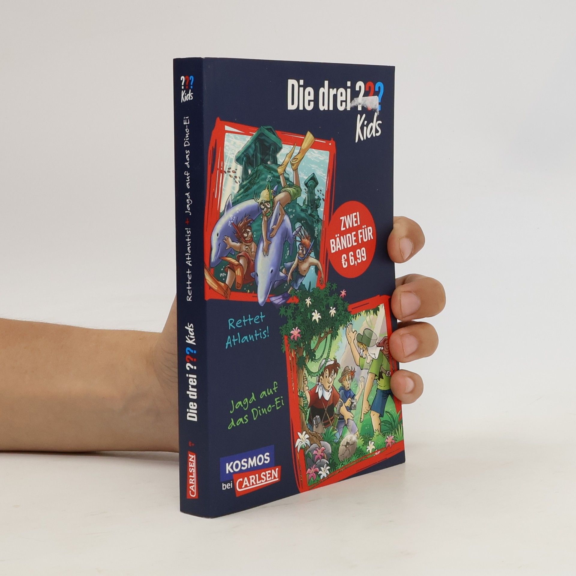 Ulf Blanck Die drei ??? kids: Doppelband - Enthält die Bände: Rettet Atlantis! / Jagd auf das Dino-Ei