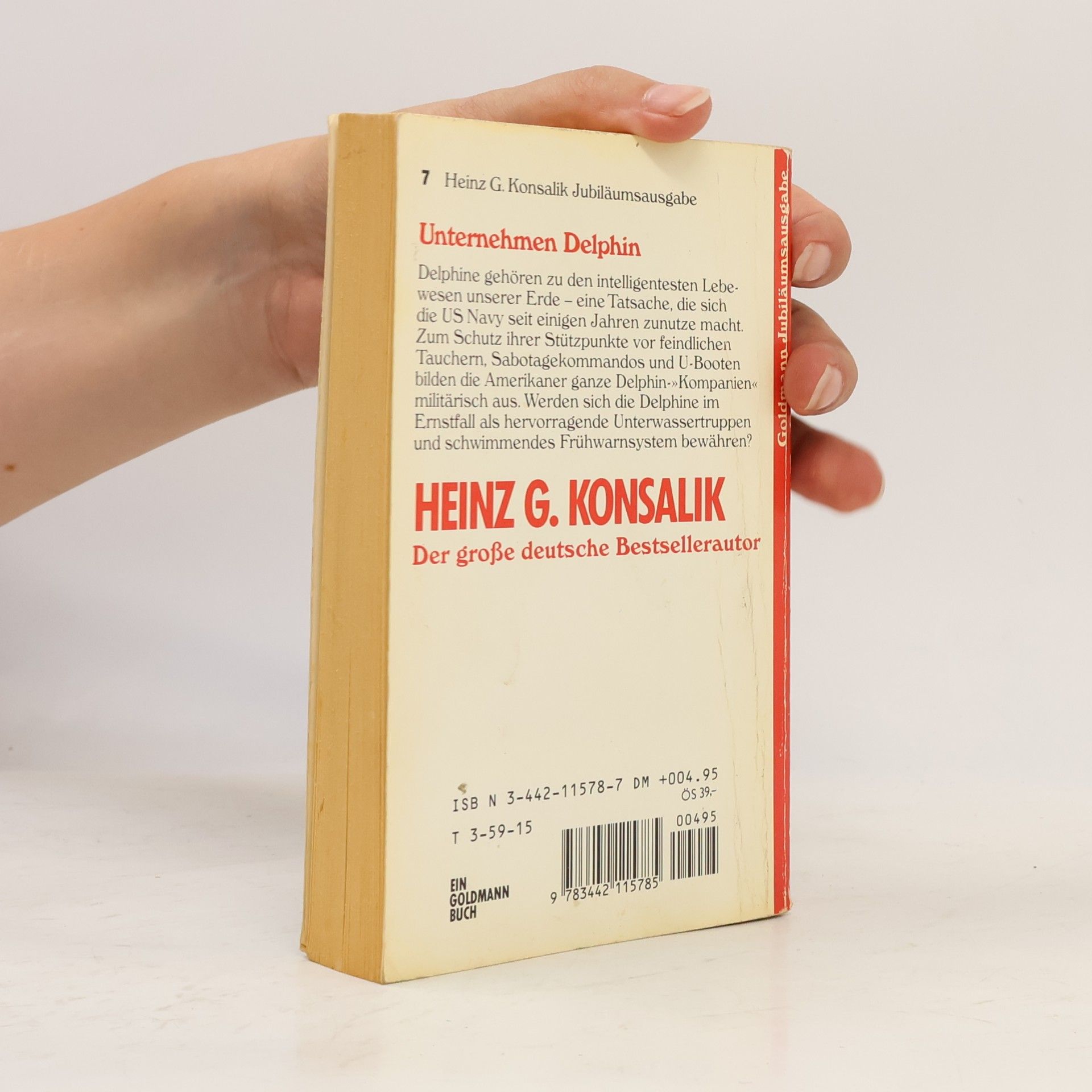 Heinz Günther Konsalik Unternehmen Delphin
