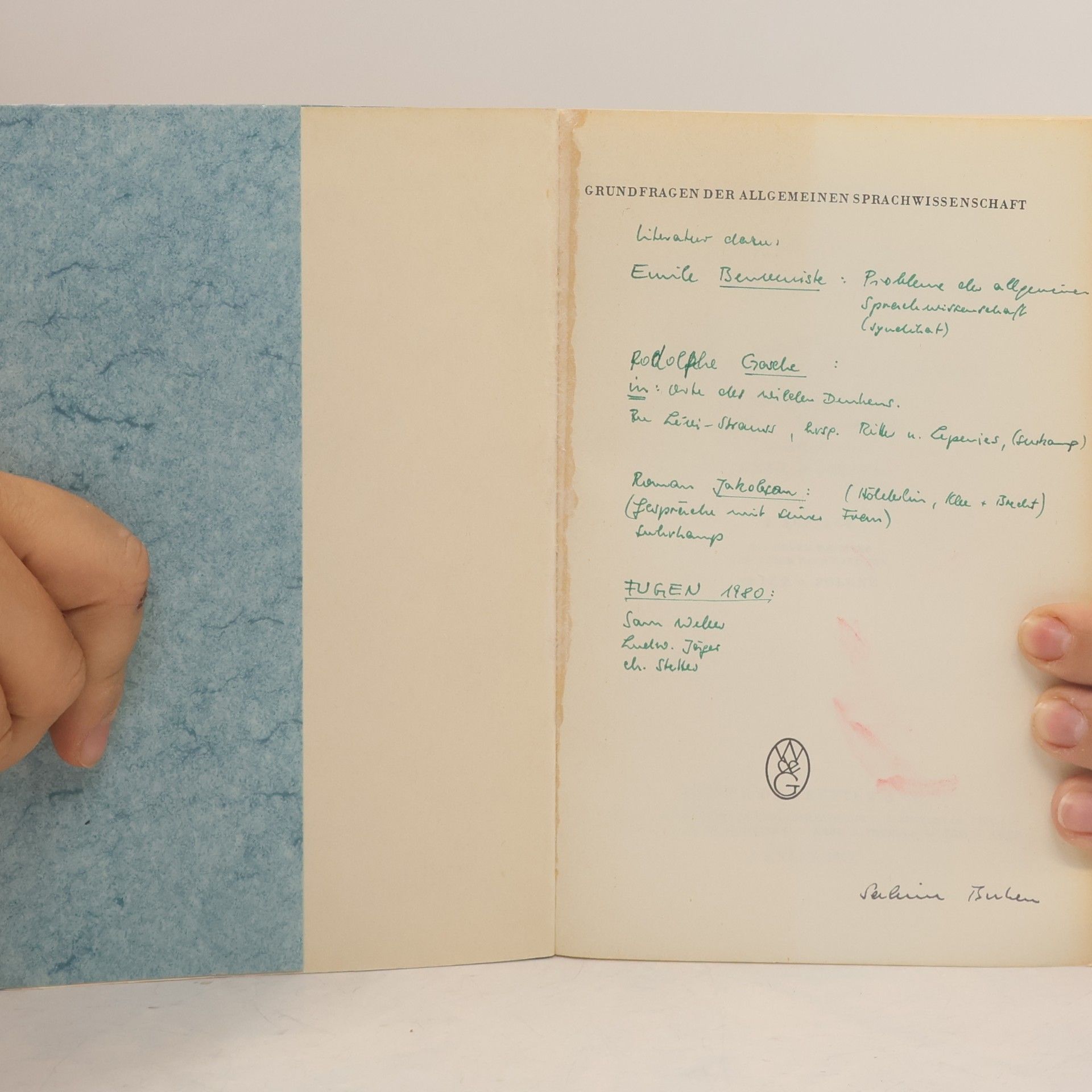 Ferdinand de Saussure Grundfragen der allgemeinen Sprachwissenschaft