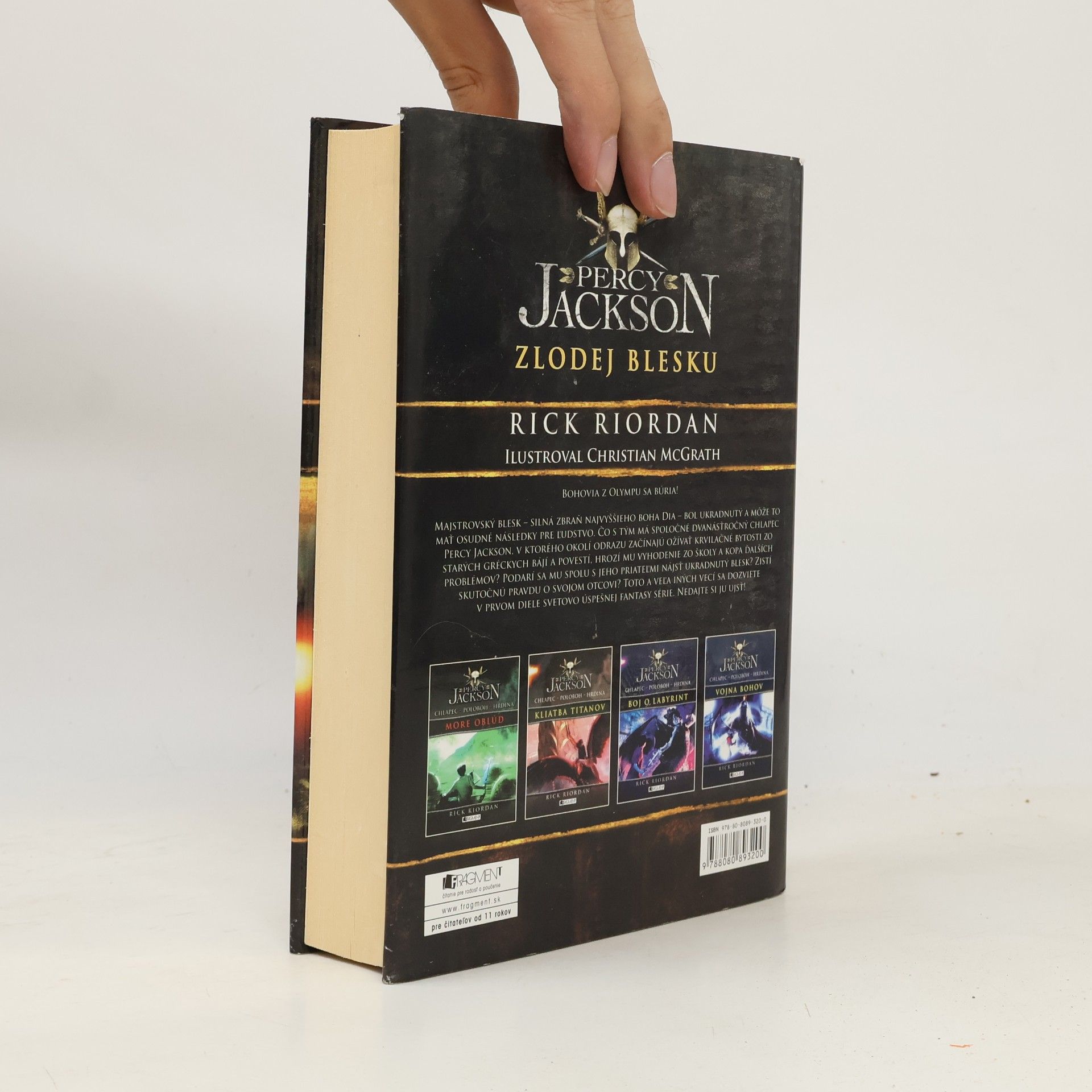 Rick Riordan Percy Jackson: Zlodej blesku