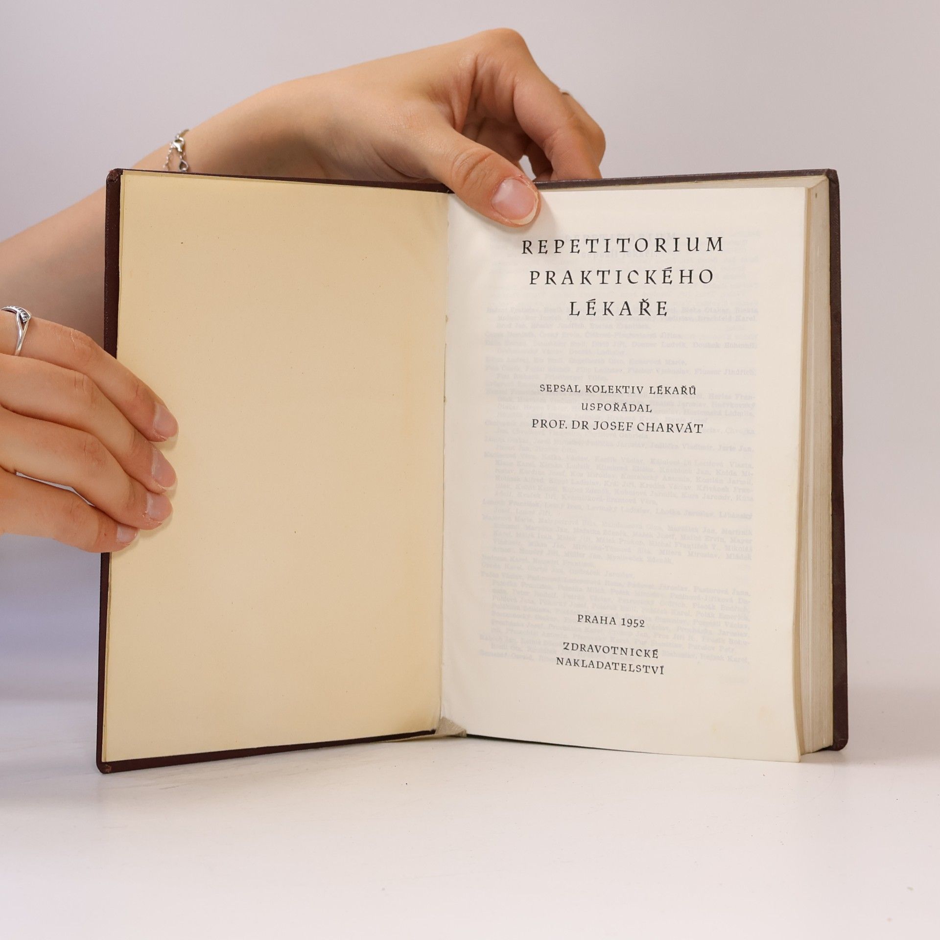 Josef Charvát Repetitorium praktického lékaře