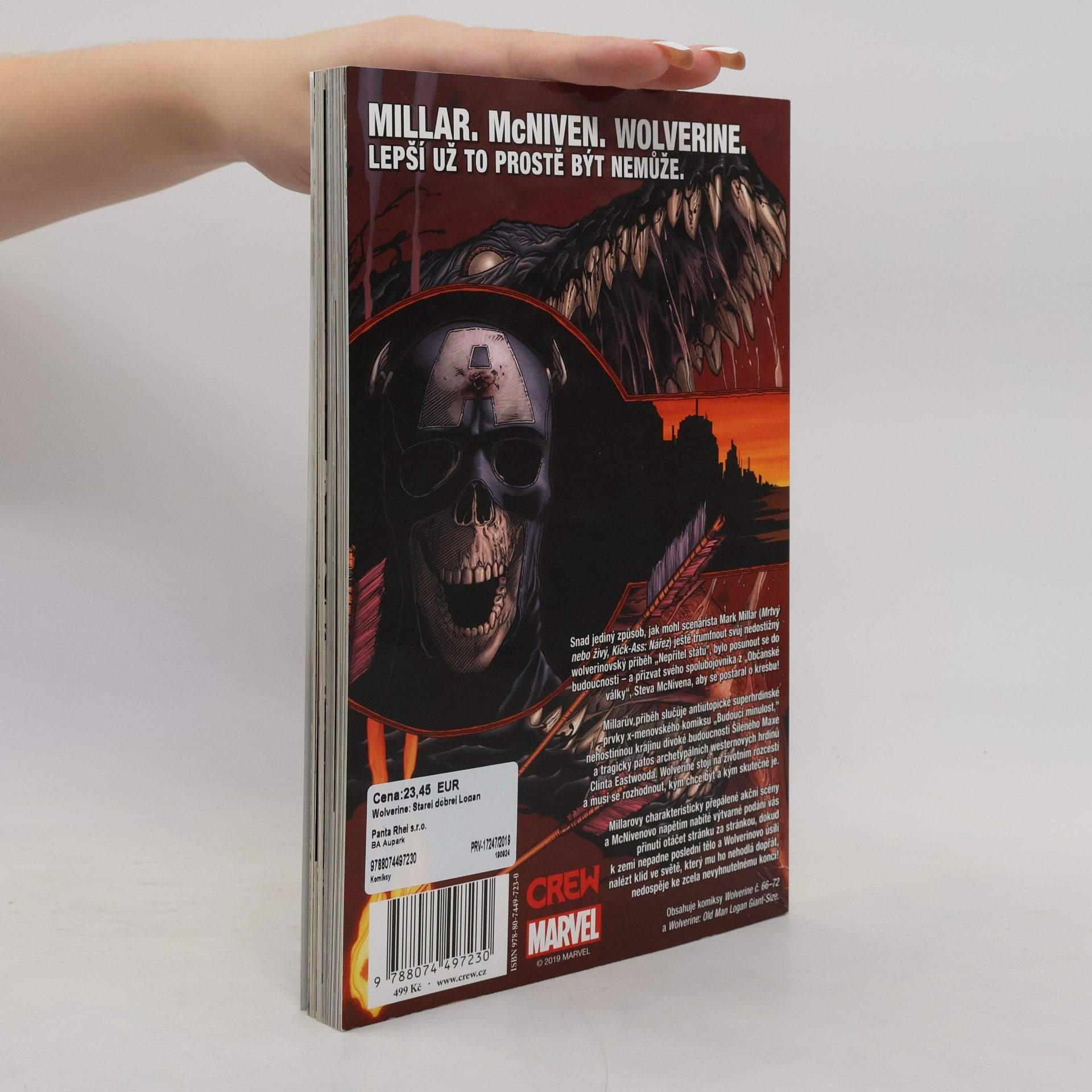 Mark Millar Wolverine: Starej dobrej Logan