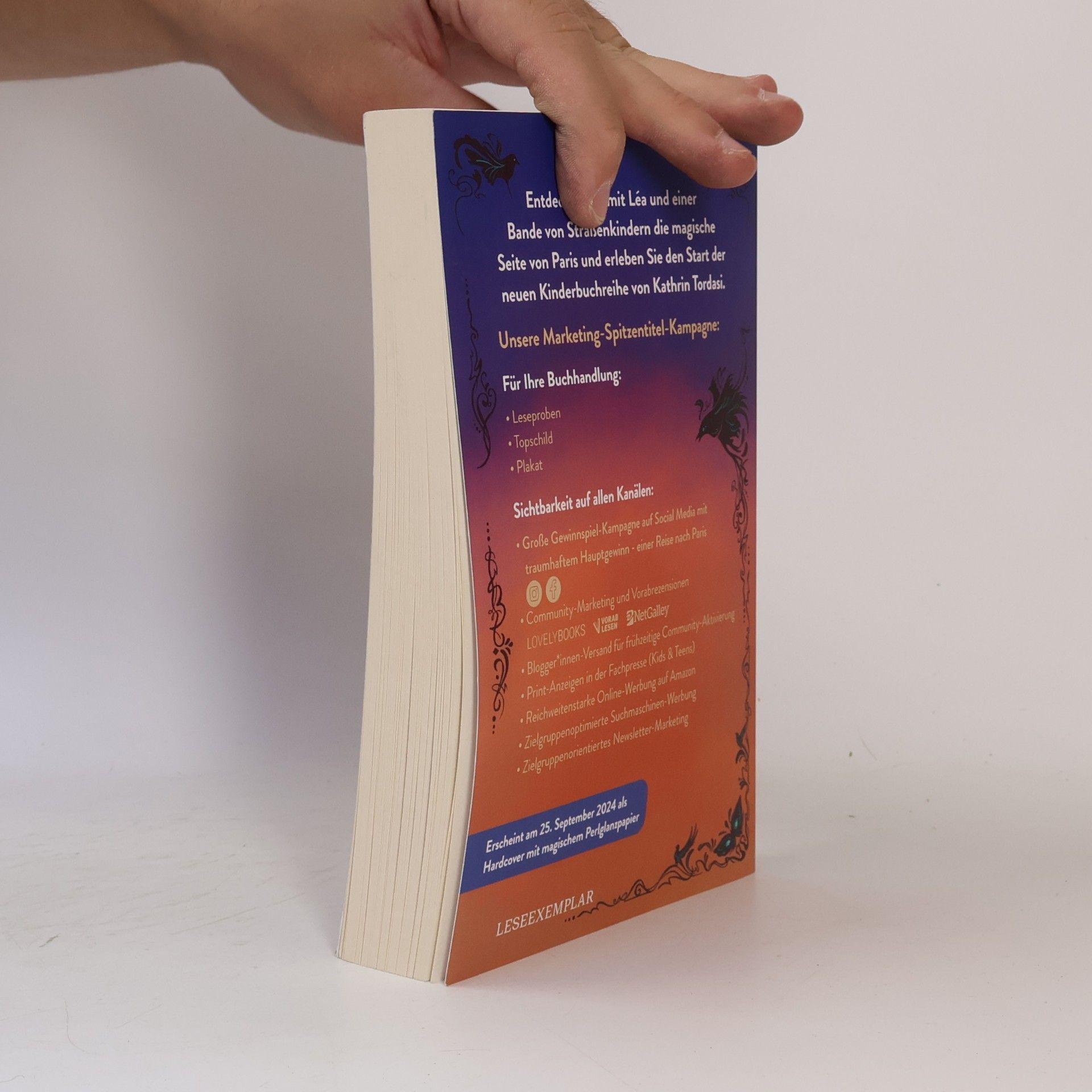 Kathrin Tordasi Birds of Paris – Das magische Pendel. Kinderbuchreihe ab 10 Jahren über Magie, Girl-Power und Freundschaft