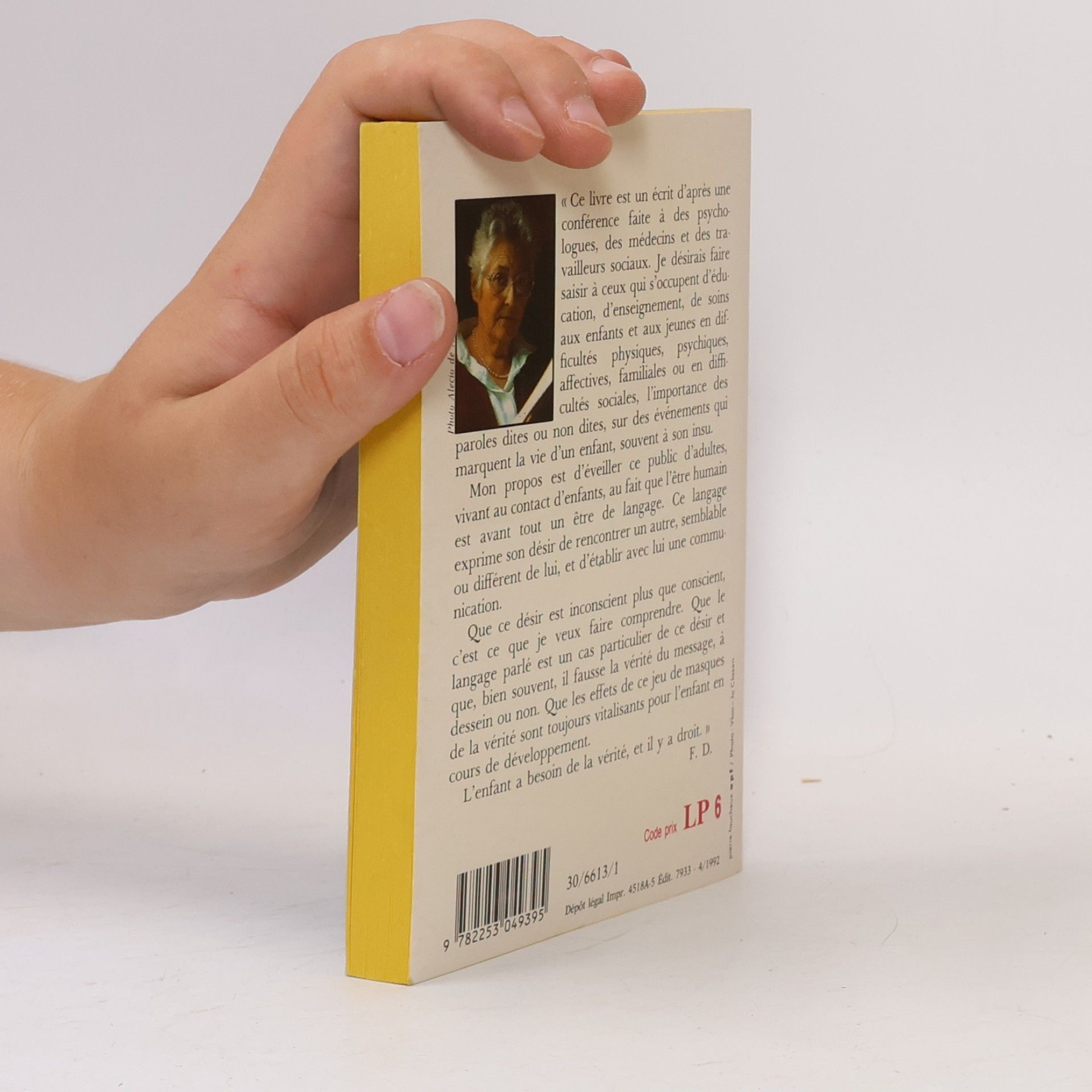 Françoise Dolto Le Livre de Poche: Tout est langage - Texte intégral